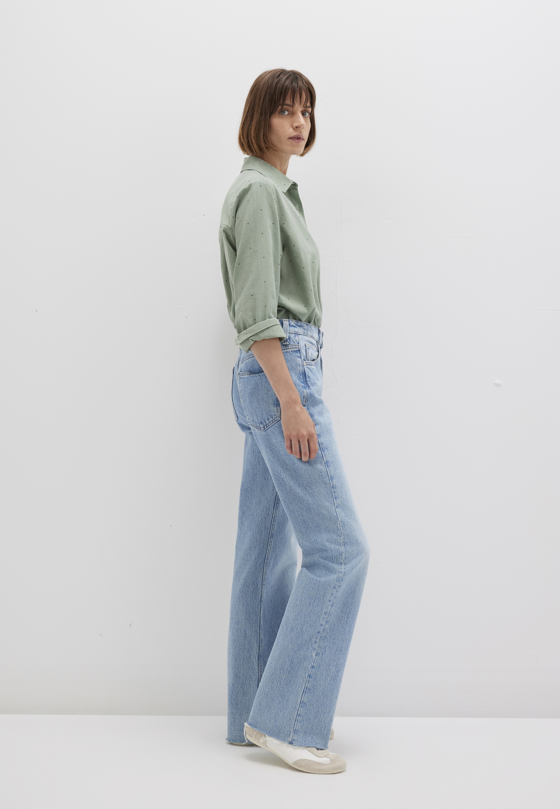 Mavi Langarmbluse »LONG SLEEVE SHIRT«, Print Bluse