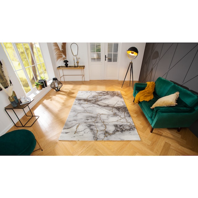 Leonique Teppich »Juliet«, rechteckig, modernes Marmor-Design, Kurzflor,  pflegeleicht, weich auf Rechnung | BAUR