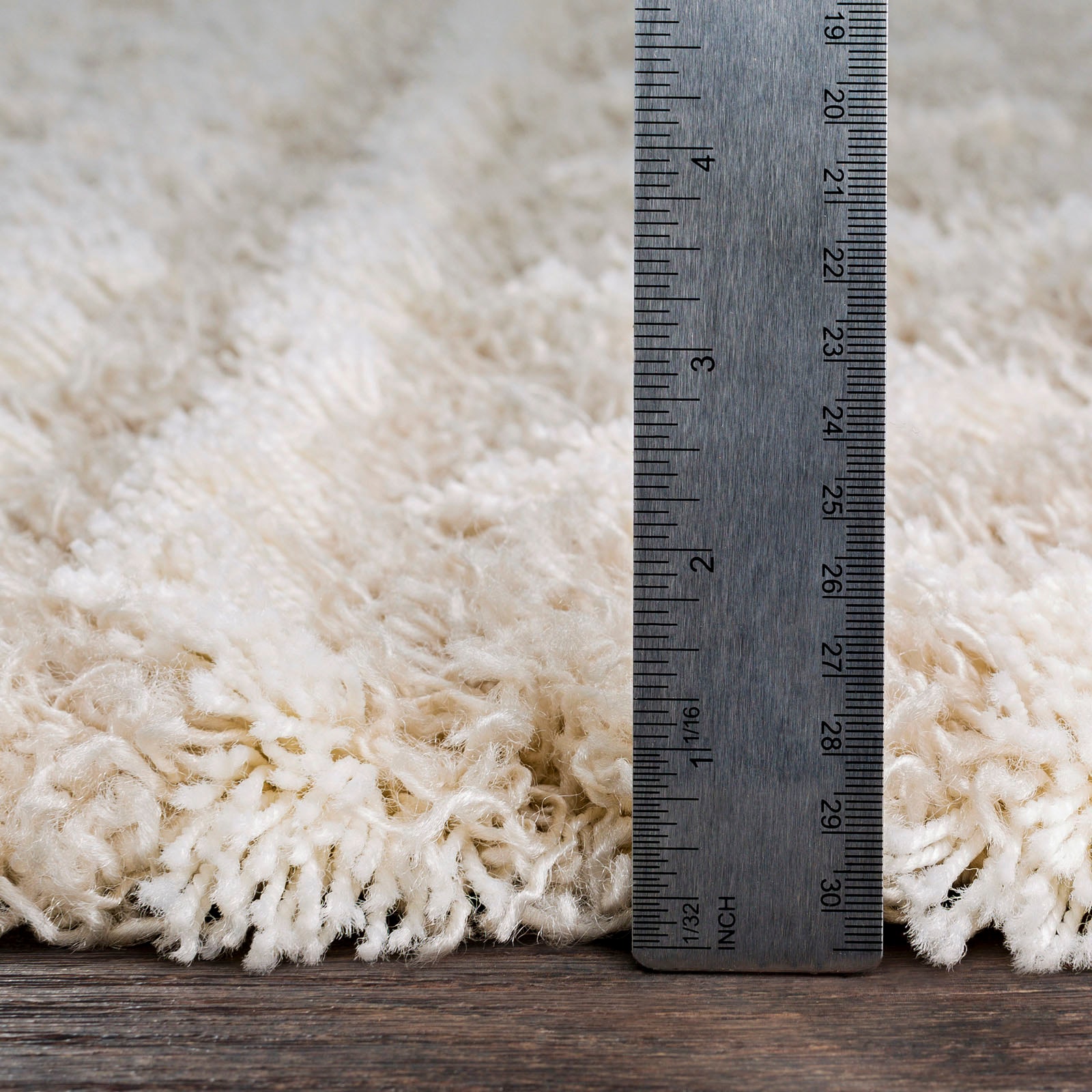 Livabliss Hochflor-Teppich »DUBAI«, rechteckig, 52 mm Höhe, Shaggy Hochflorteppich, Flauschiger, Boho Wohnzimmerteppich/Läufer