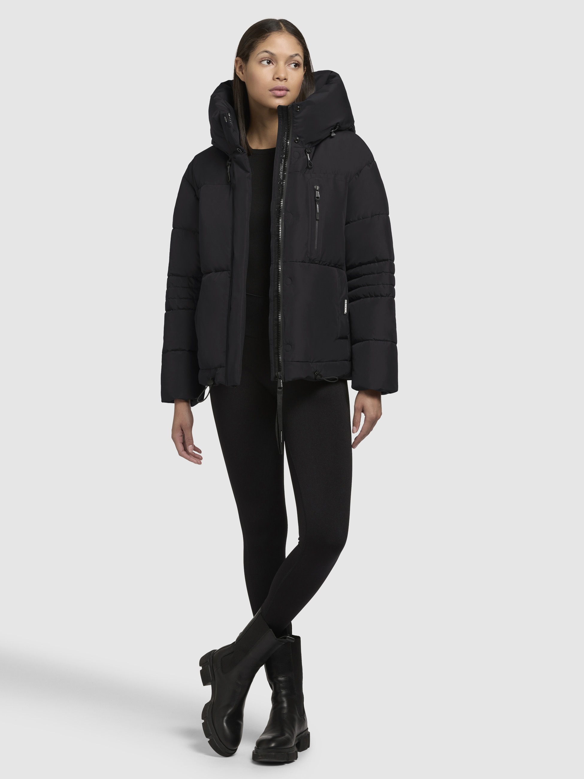 khujo Steppjacke »PEEKE«, mit Kapuze