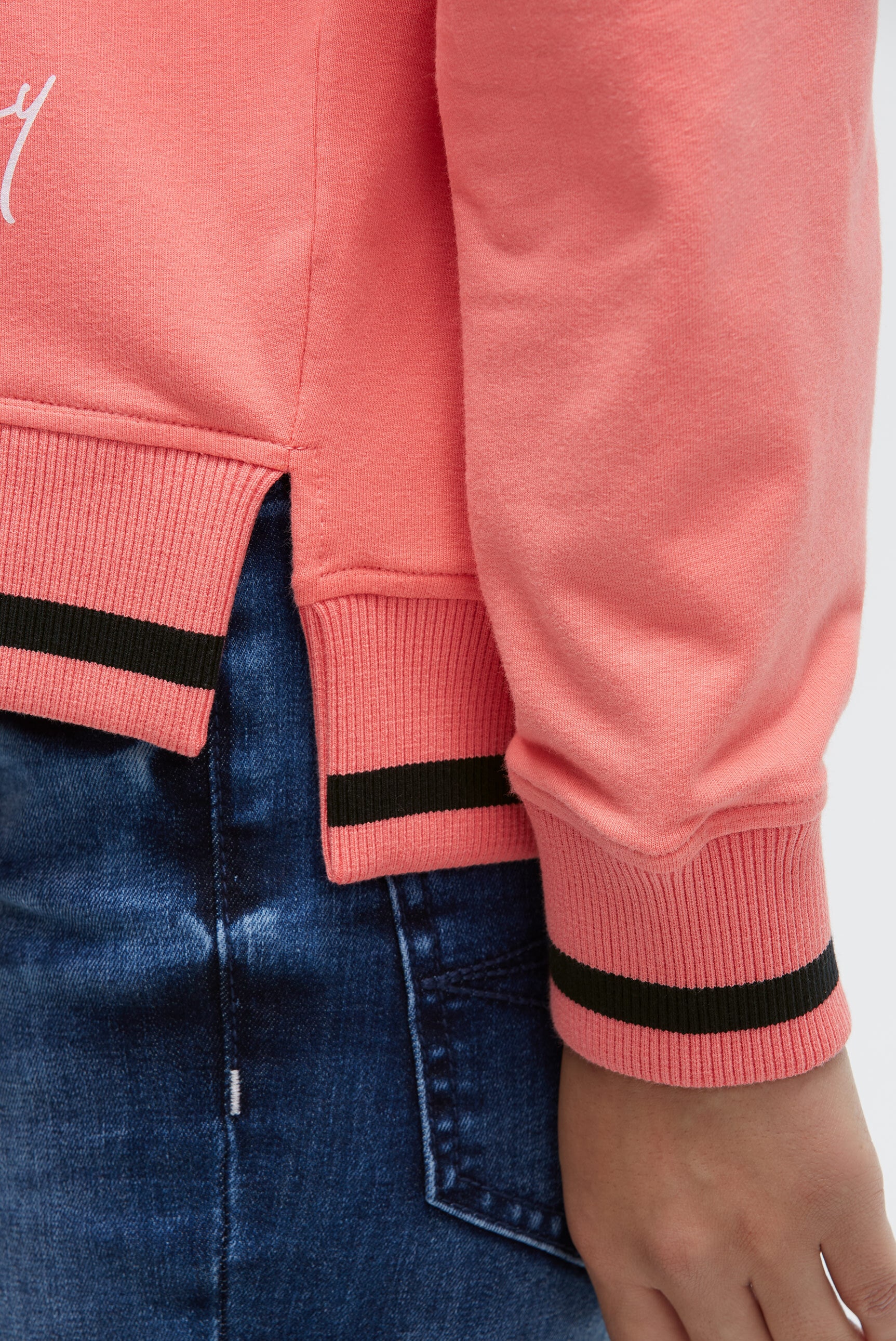 SOCCX Sweater , mit Seitenschlitze
