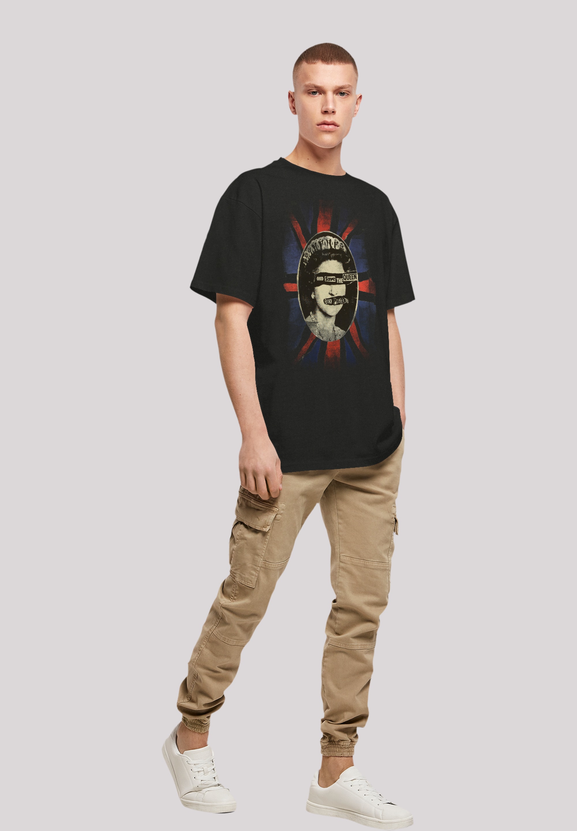 F4NT4STIC T-Shirt »Sex Pistols God Save The Queen«, Premium Qualität