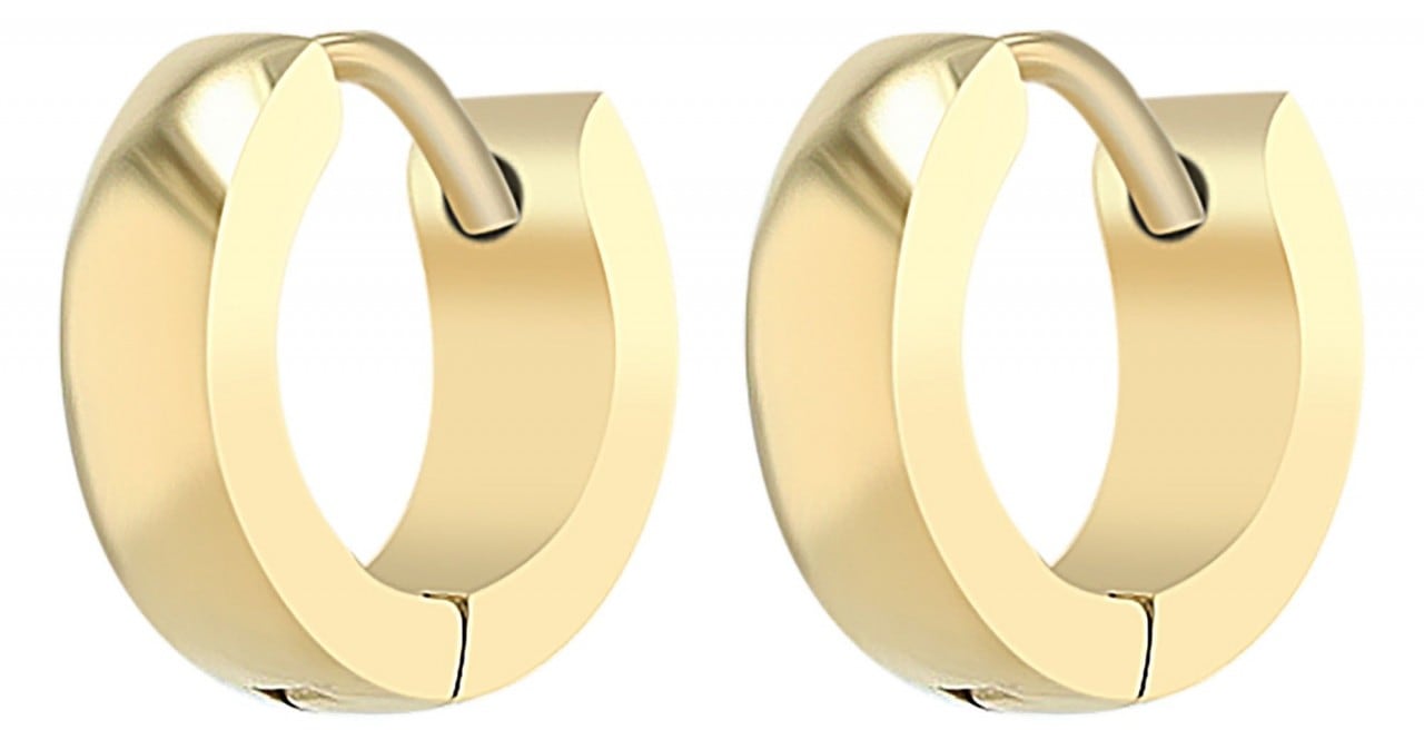 Adelia´s Paar Creolen »Neuheit 2025 - Damen Creolen aus Edelstahl Ø 12 mm«