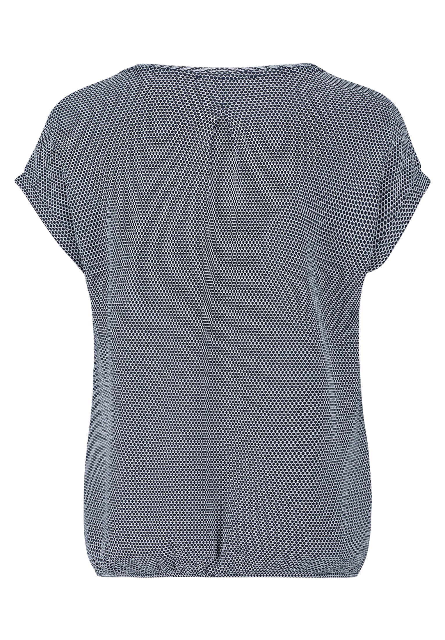 Betty&Co Kurzarmshirt »Betty & Co Casual-Shirt mit Struktur«, (1 tlg.), Material