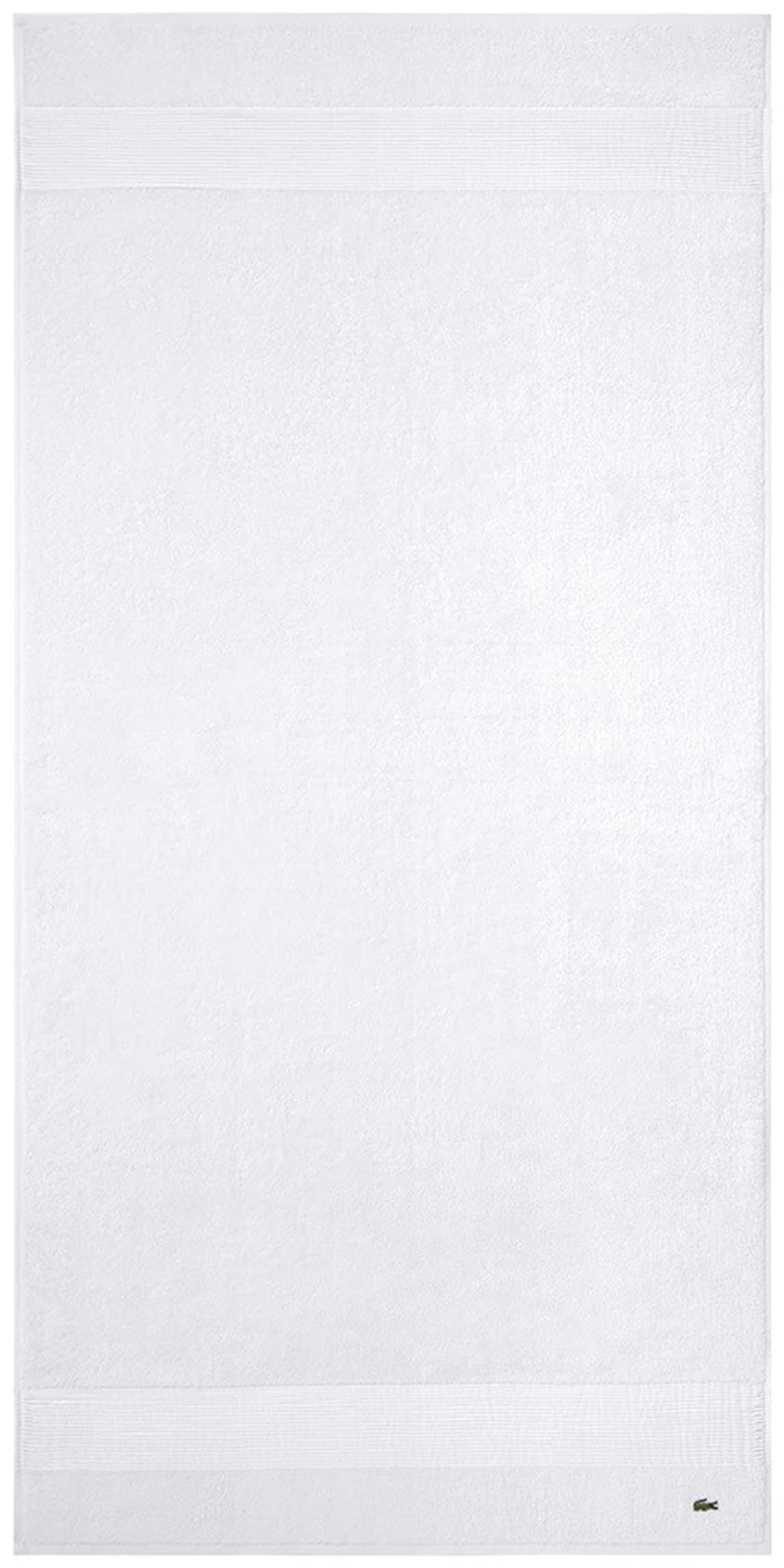 Lacoste Duschtuch "LLECROCO" mit Label-Applikationen
