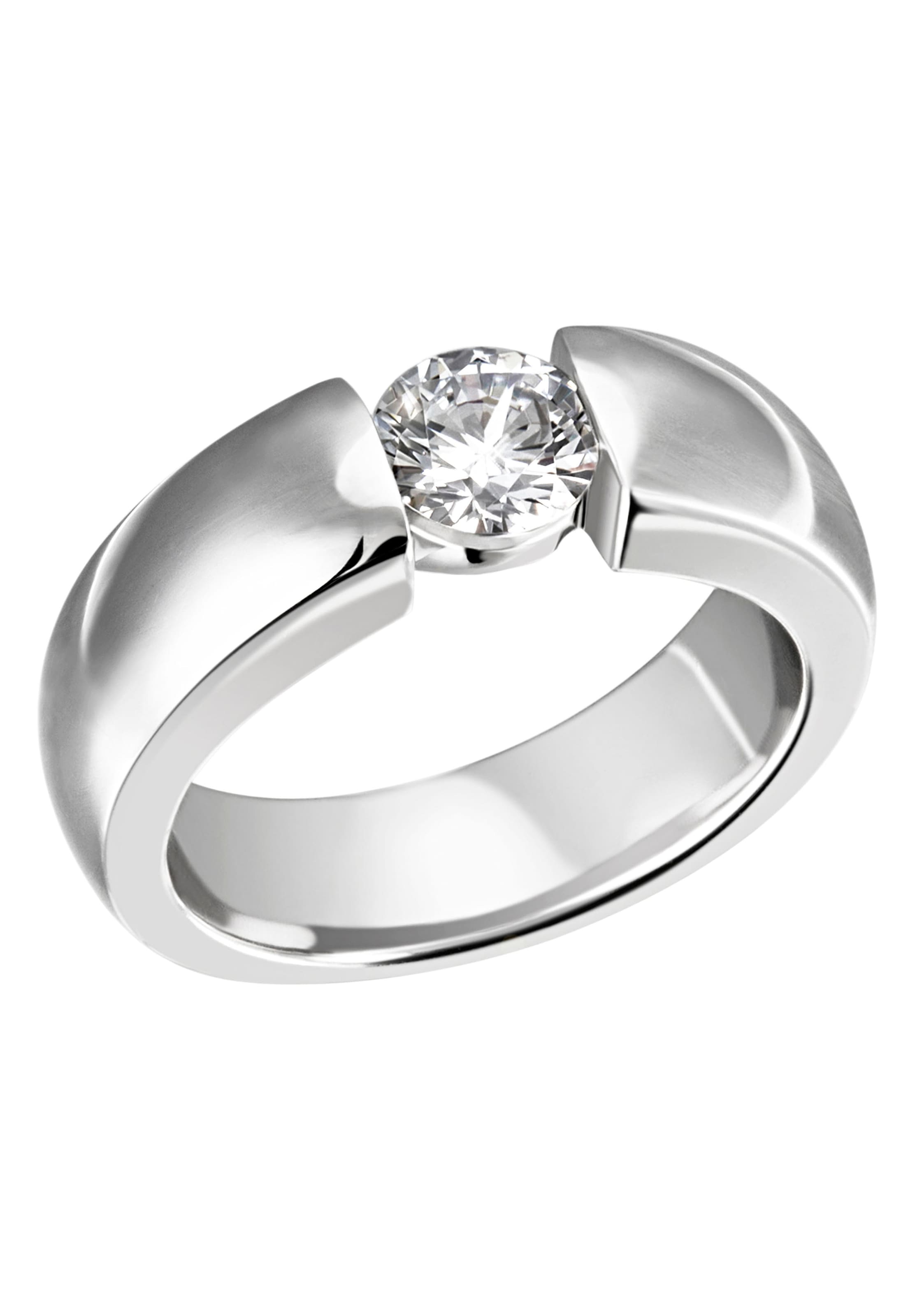 Firetti Fingerring »Schmuck Geschenk Silber 925 Silberring Ring  Spannring-Optik glitzernd«, zu Kleid, Shirt, Jeans, Sneaker! Anlass  Geburtstag Weihnachten für kaufen | BAUR