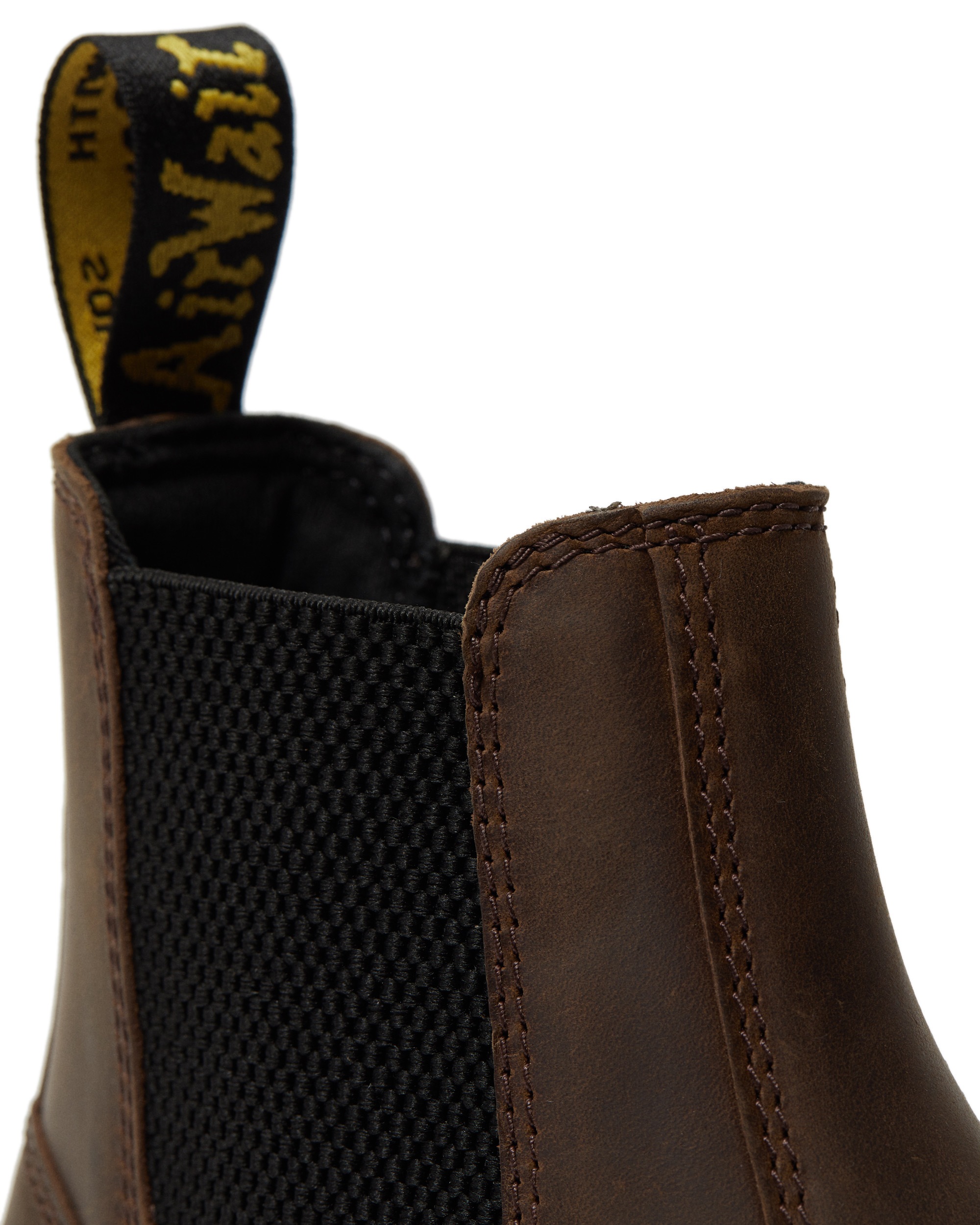 Thumbnail - DR. MARTENS Chelseaboots "Embury", Blockabsatz, Stiefelette, Schlupfboots mit Logoschriftzug