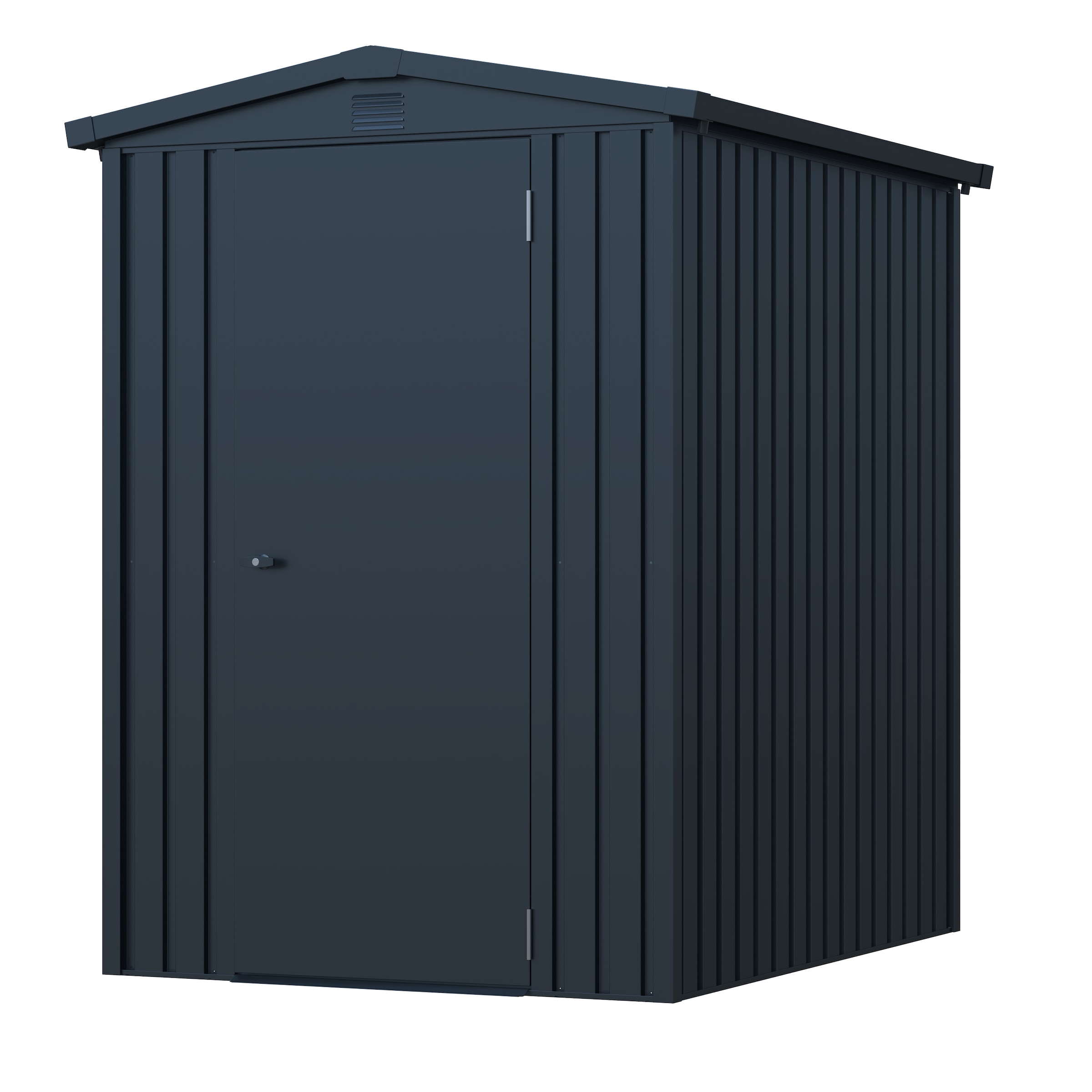 GARDEN 'N' MORE Gerätehaus »Pultdachhaus Basic plus« einfacher Aufbau, Langlebig, abschließbar, inkl. Regenrinne
