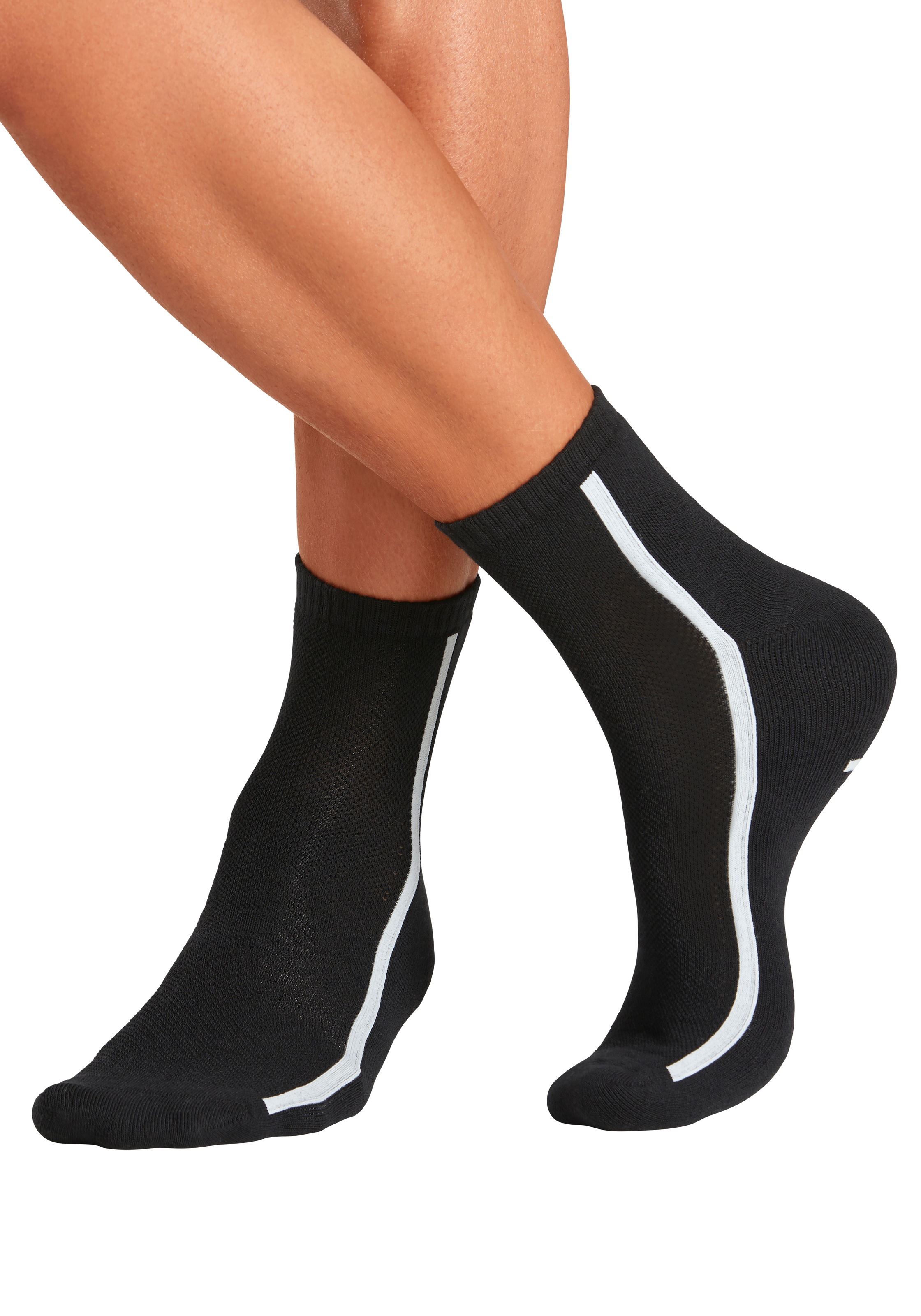 Thumbnail - Bench. Tennissocken Packung, 3 Paar tlg. mit Hochfersen- Frottee