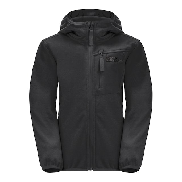 Black Friday Jack Wolfskin Kapuzenfleecejacke »ACTIVE JACKET K«, mit Kapuze  | BAUR