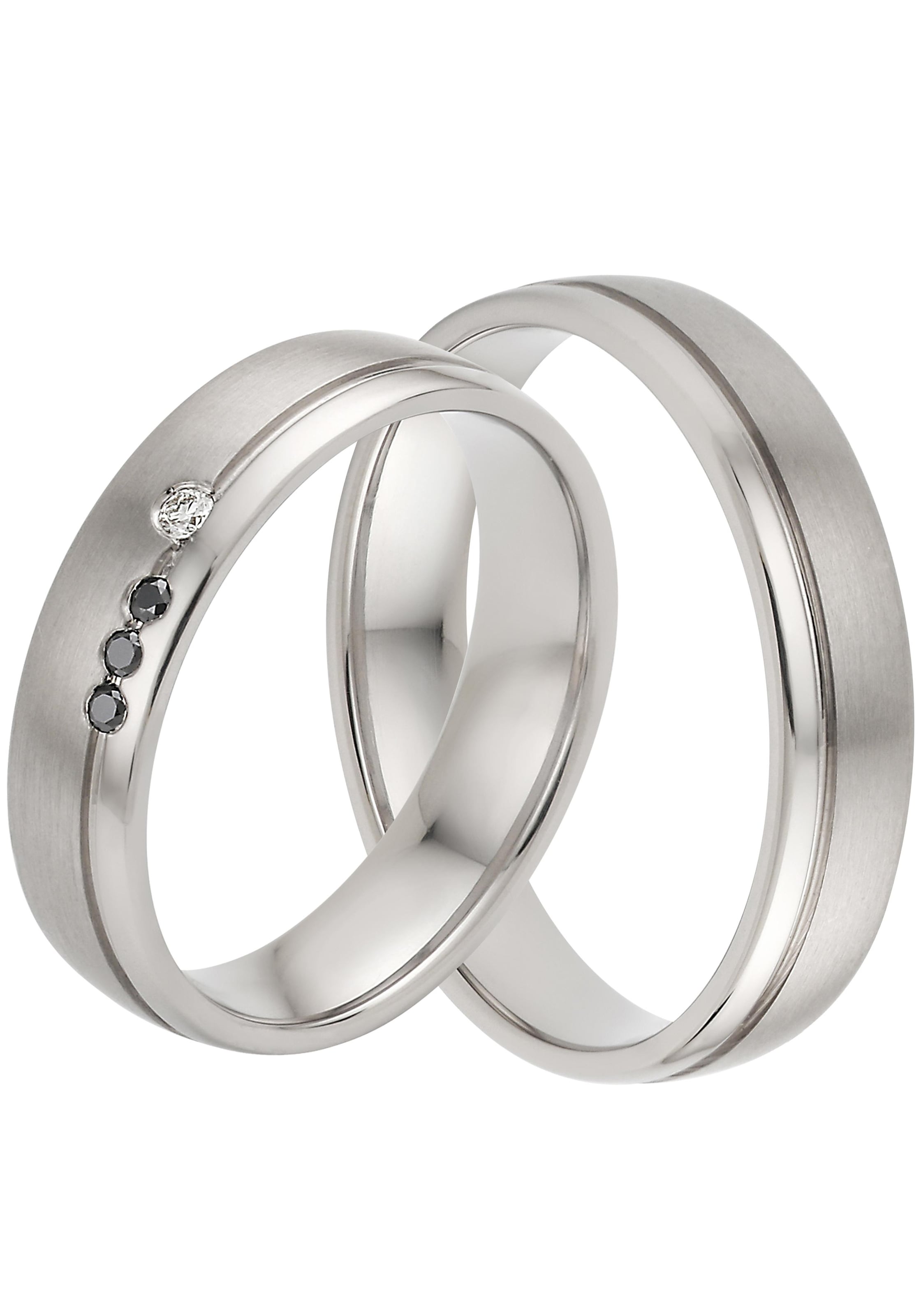 Firetti Trauring »Schmuck Geschenk Hochzeit Ehering "LIEBE"«, Made in Germany, wahlweise mit oder ohne Brillanten