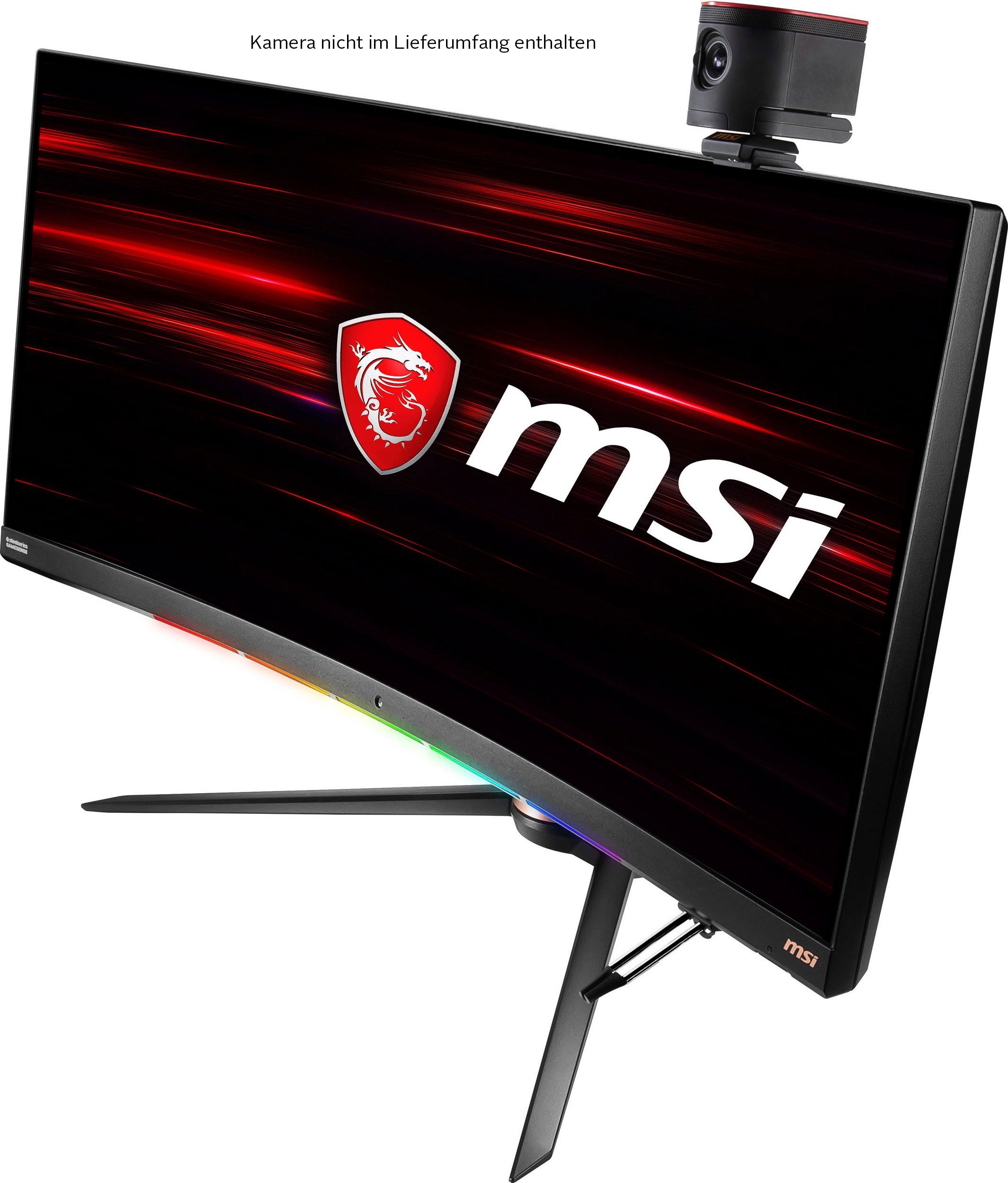 MSI Curved-Gaming-LED-Monitor »Optix MPG341CQR«, 86,36 cm/34 Zoll, 3440 x 1440 px, UWQHD, 1 ms Reaktionszeit, 144 Hz, 3 Jahre Herstellergarantie