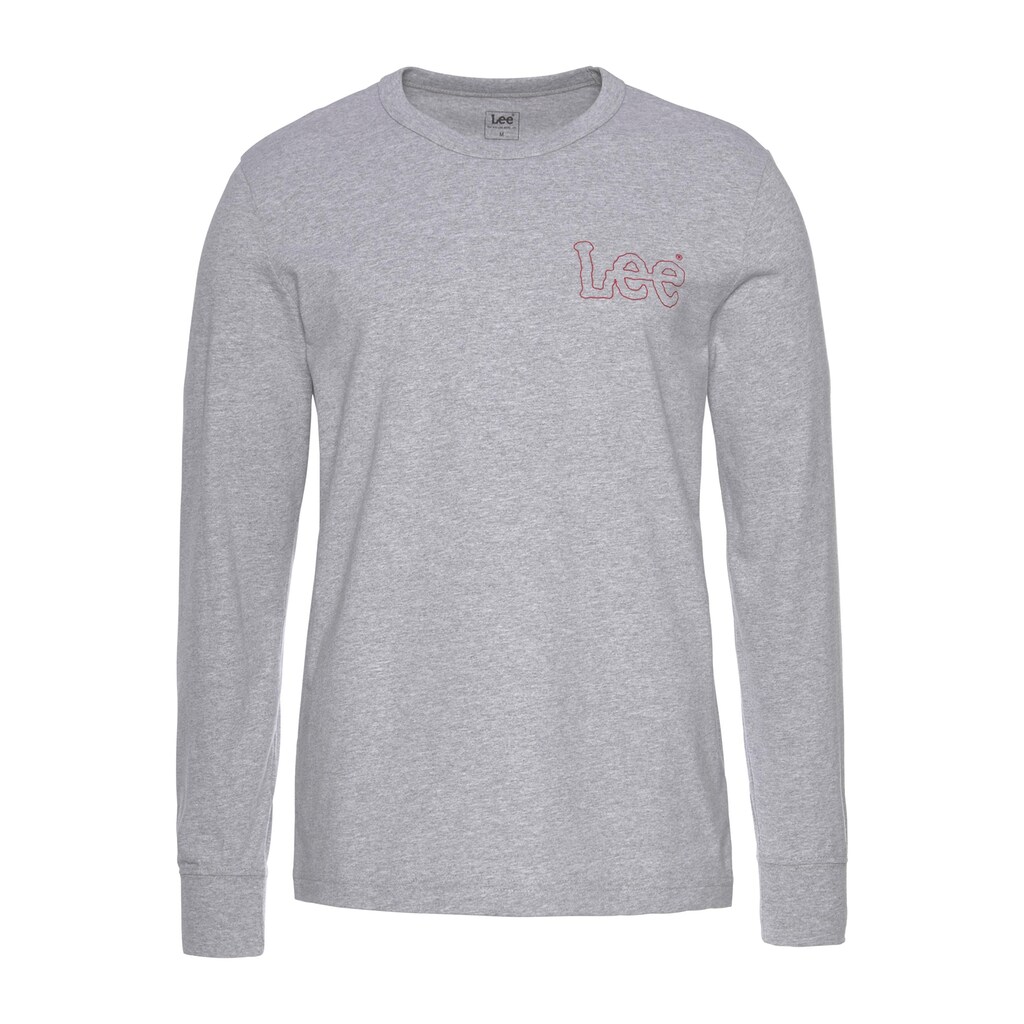 Lee® Langarmshirt, mit Logoprint