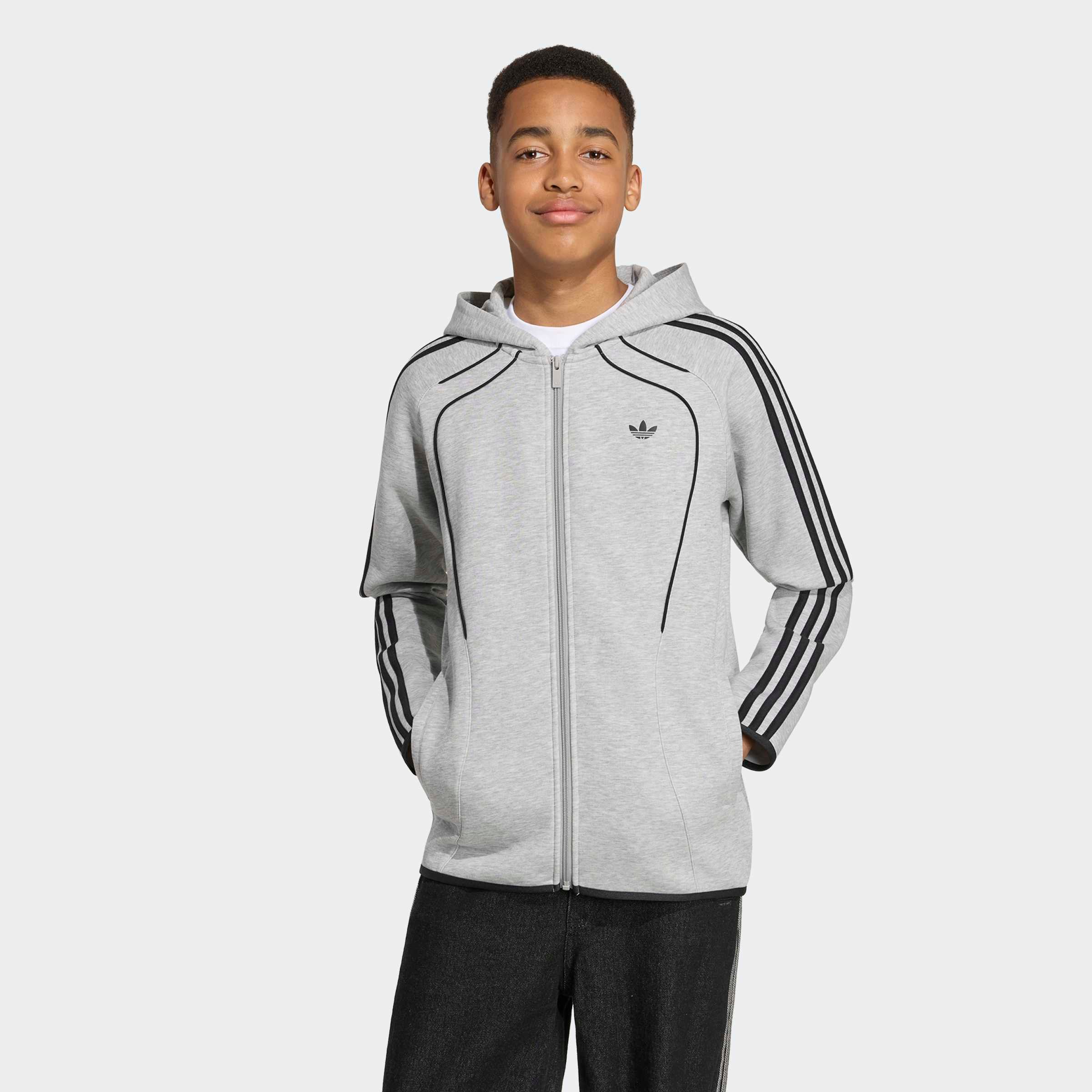 adidas Originals Kapuzensweatjacke »SPACER« für Kinder, mit Rundhalsausschnitt
