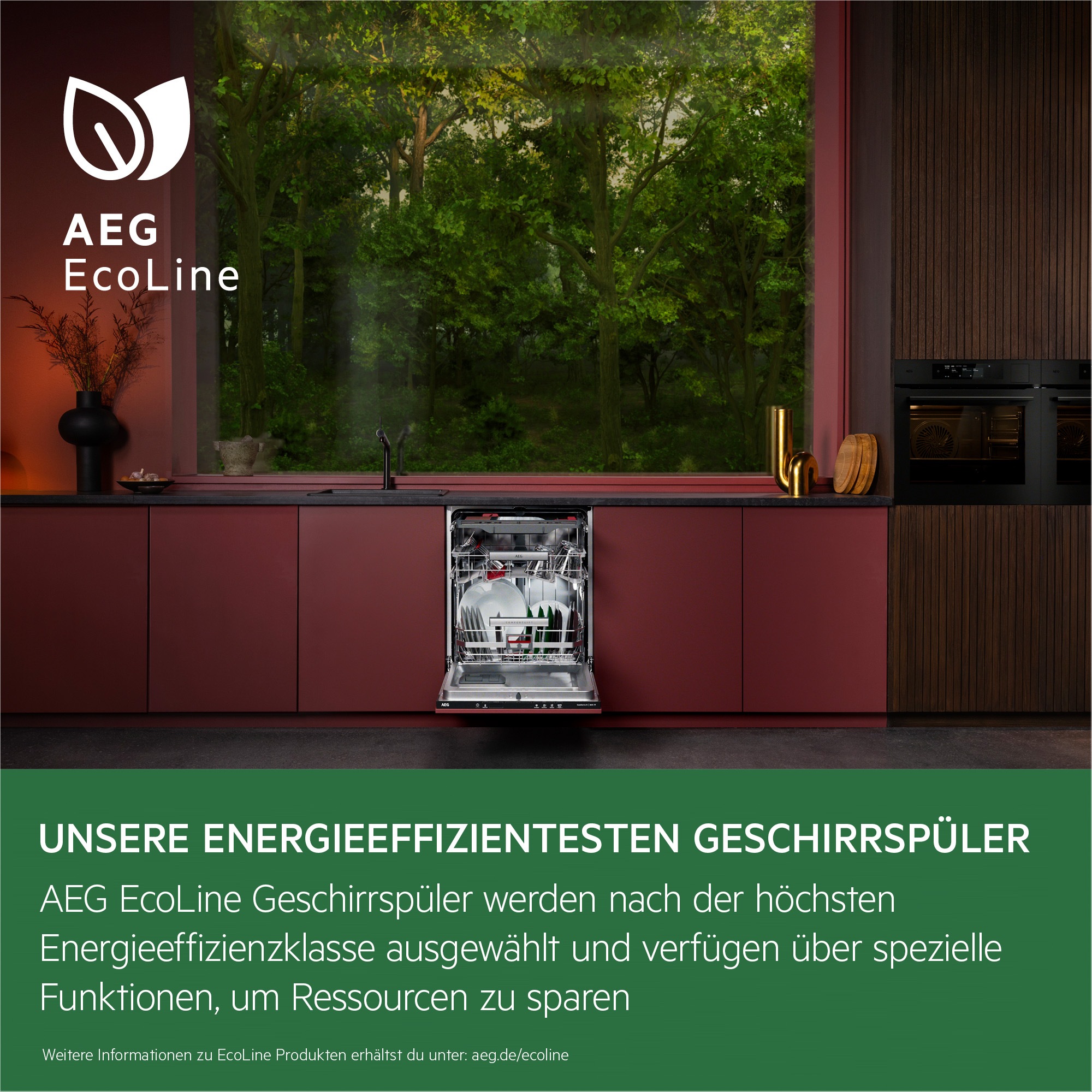 Thumbnail - AEG teilintegrierbarer Geschirrspüler 5000 "FES7572APM" 14 Maßgedecke AirDry Technologie