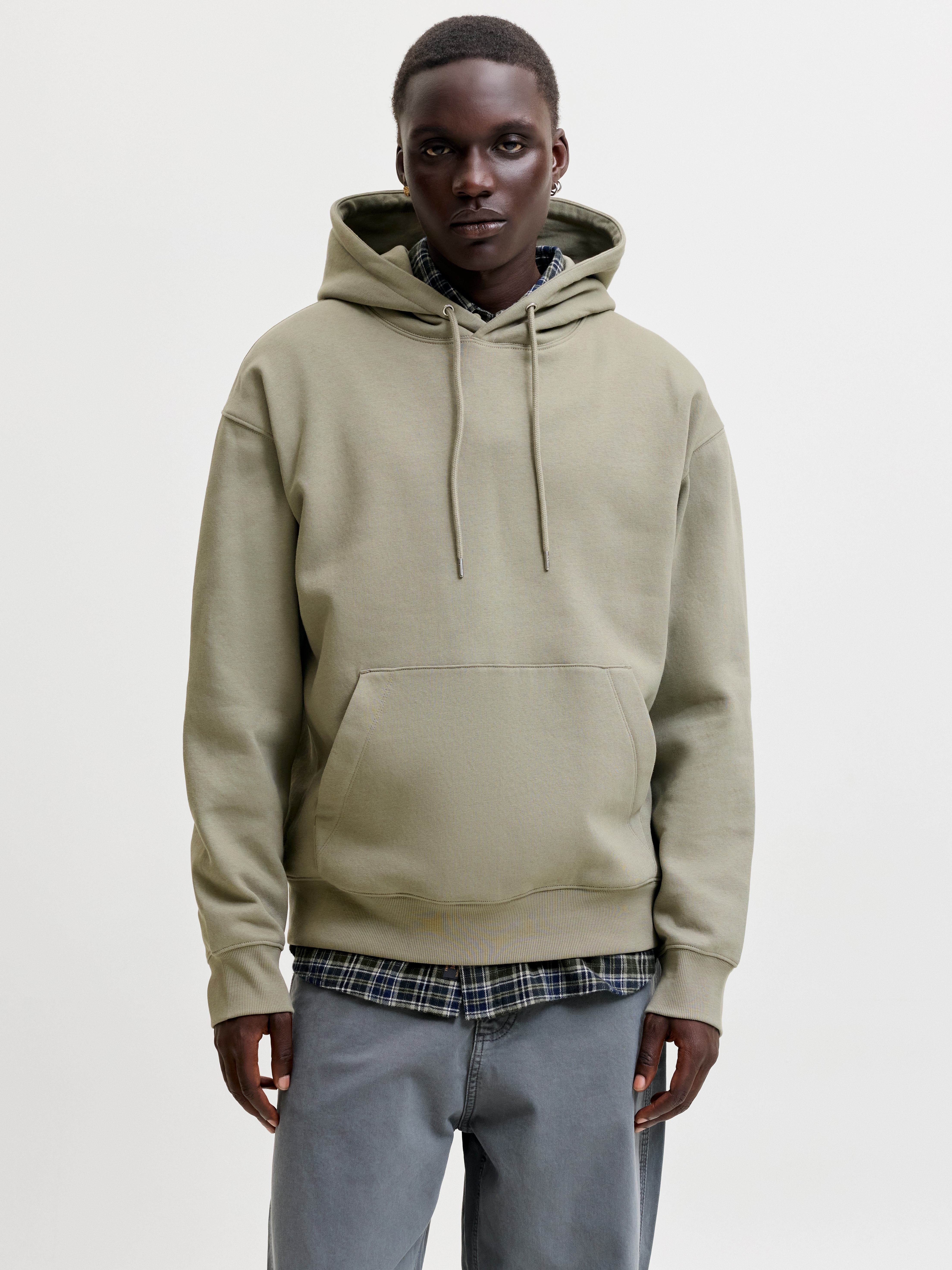 Jack & Jones "JJEACE SWEAT HOOD NOOS", Baumwollmischung, relaxed fit