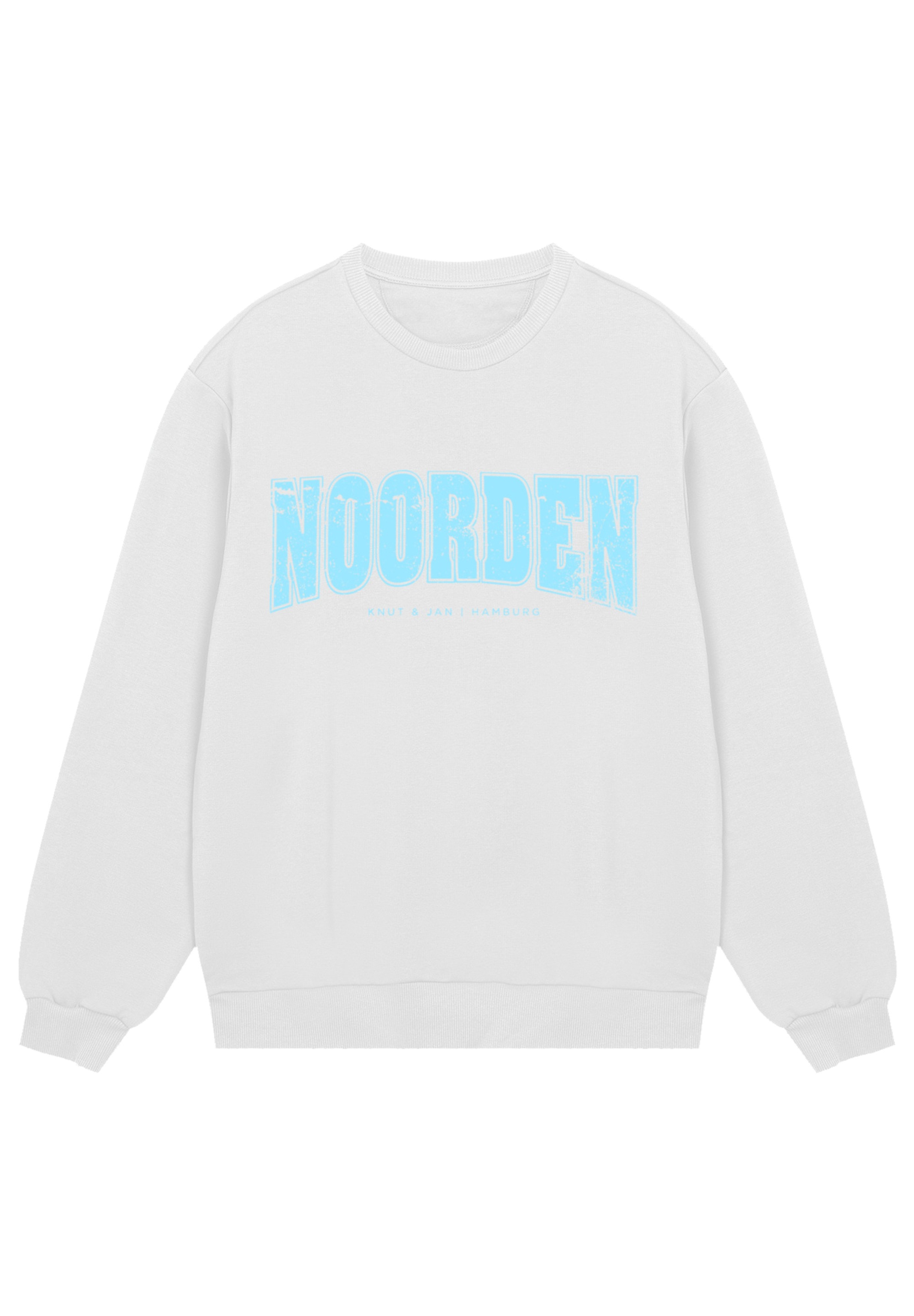 F4NT4STIC Sweatshirt »Knut & Jan Hamburg Noorden Collegiate«, Premium Qualität, Knut & Jan Hamburg