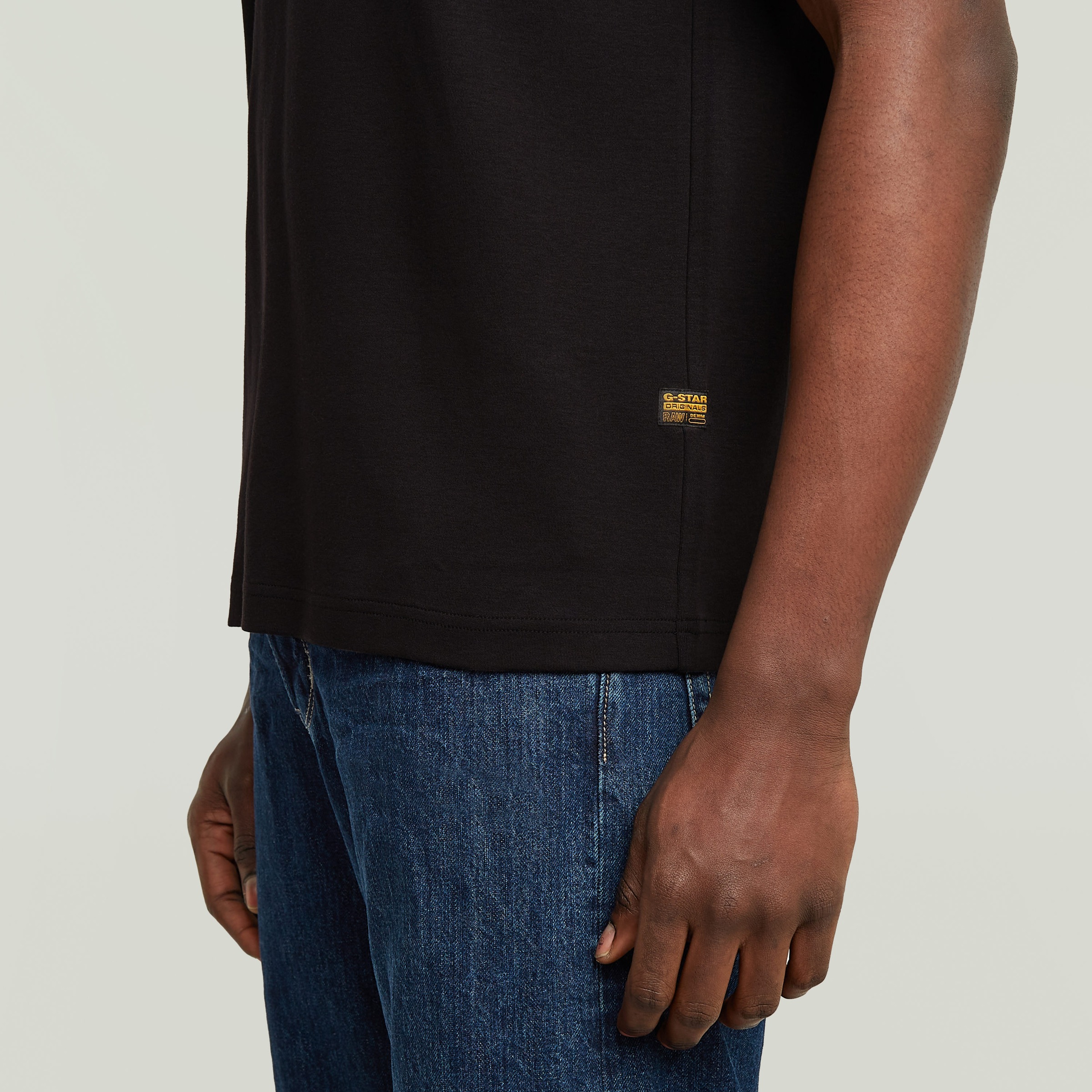 G-STAR T-Shirt »Script«, mit Rundhals, aus Baumwolle