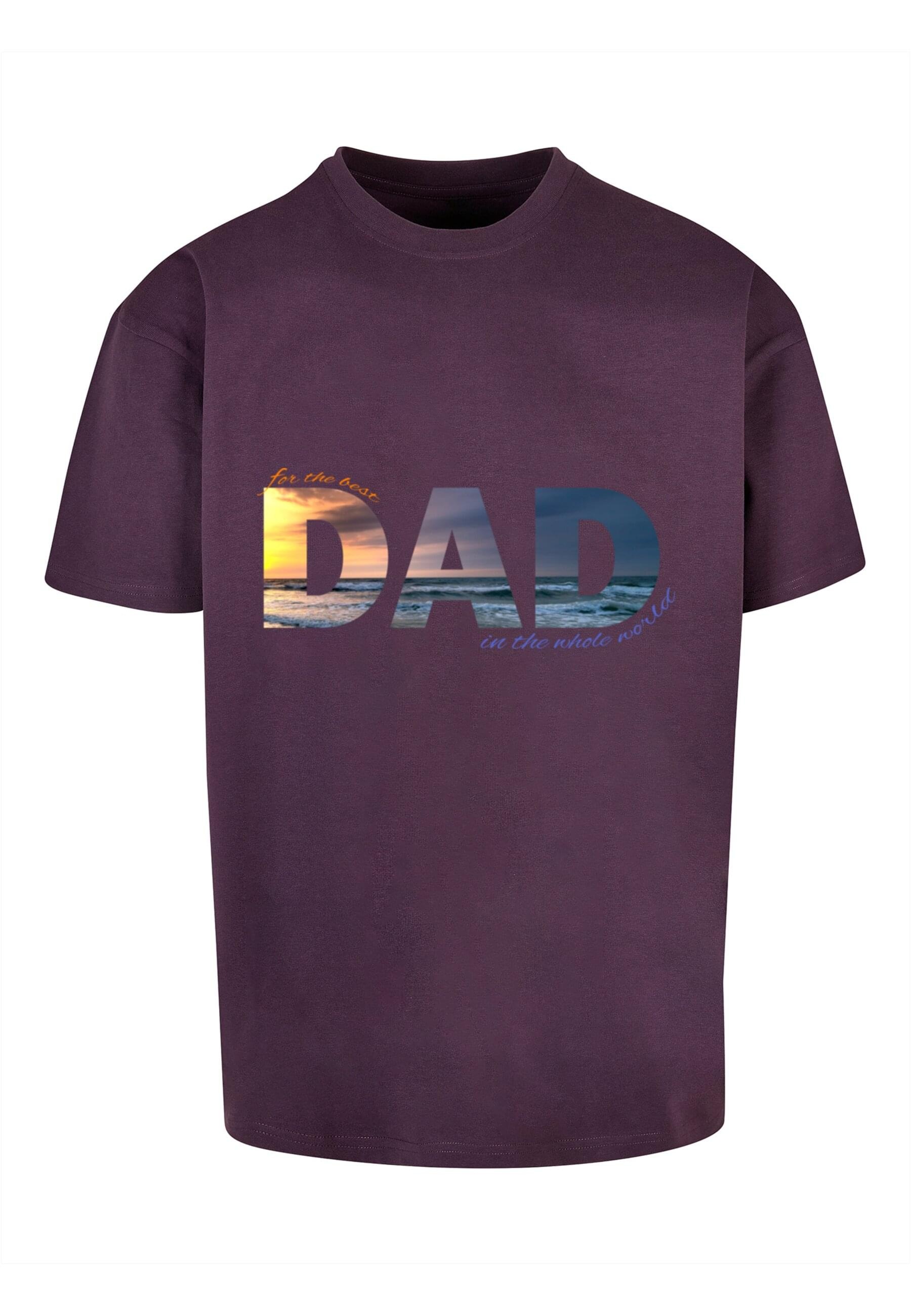 T-Shirt »Merchcode Herren For The Best Dad Heavy Oversize Tee«, (1 tlg.)