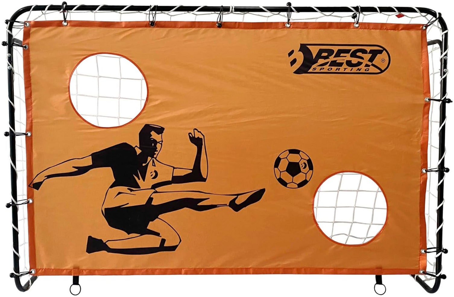 Best Sporting Fußballtor »Fußballtor mit Torwand 2 Schusslöcher«
