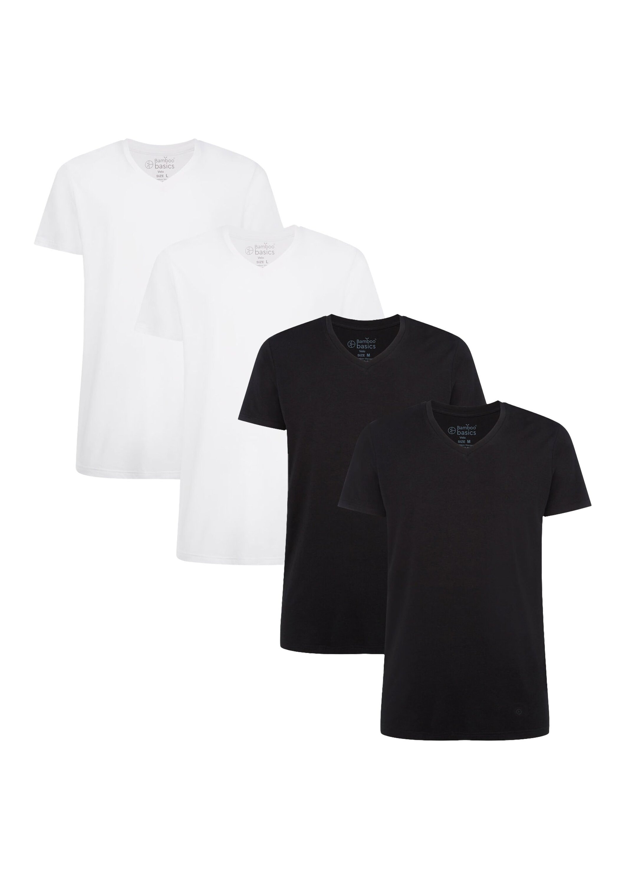 Bamboo basics T-Shirt "T-Shirt VELO 4er Pack" günstig online kaufen