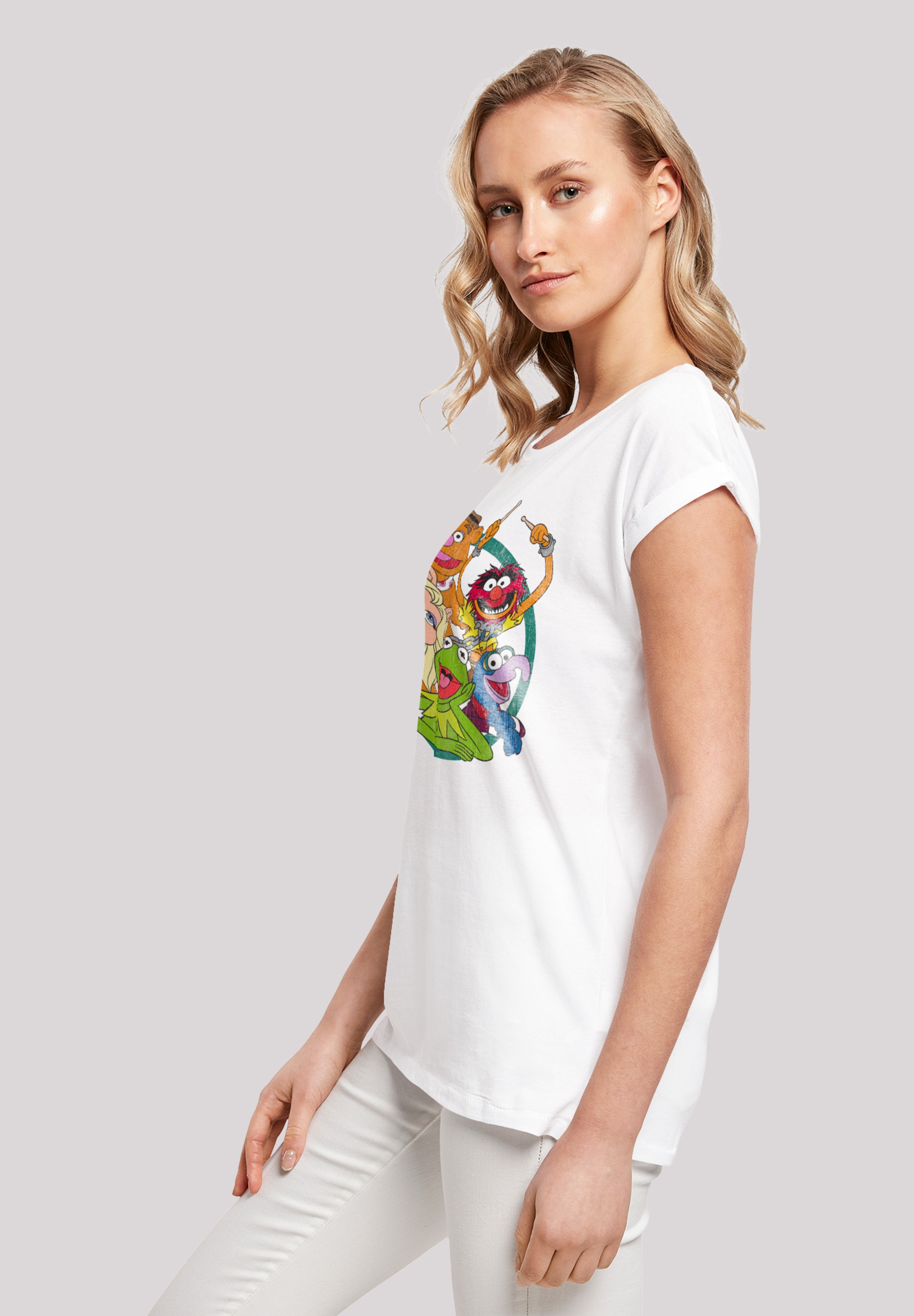 F4NT4STIC T-Shirt »Disney Die Muppets Group Circle«, Print bestellen | BAUR | T-Shirts