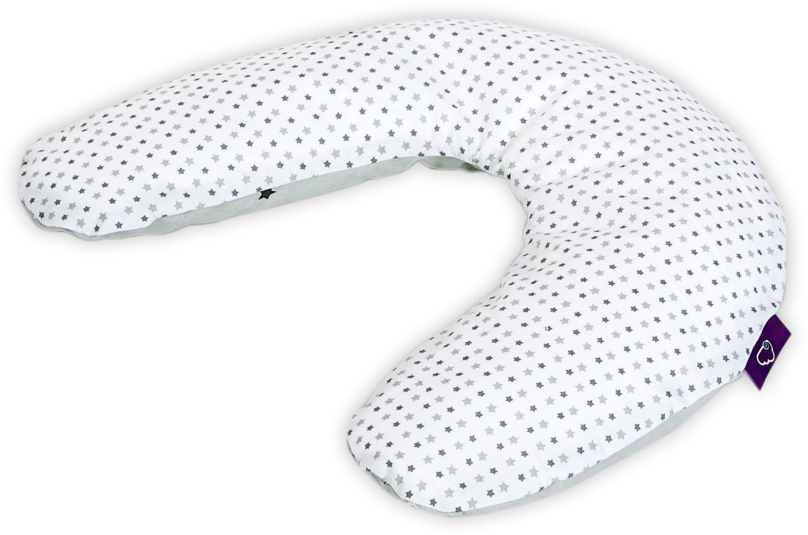 Träumeland Seitenschläferkissen "Seitenlagerungskissen Design 5 - graue Ste günstig online kaufen