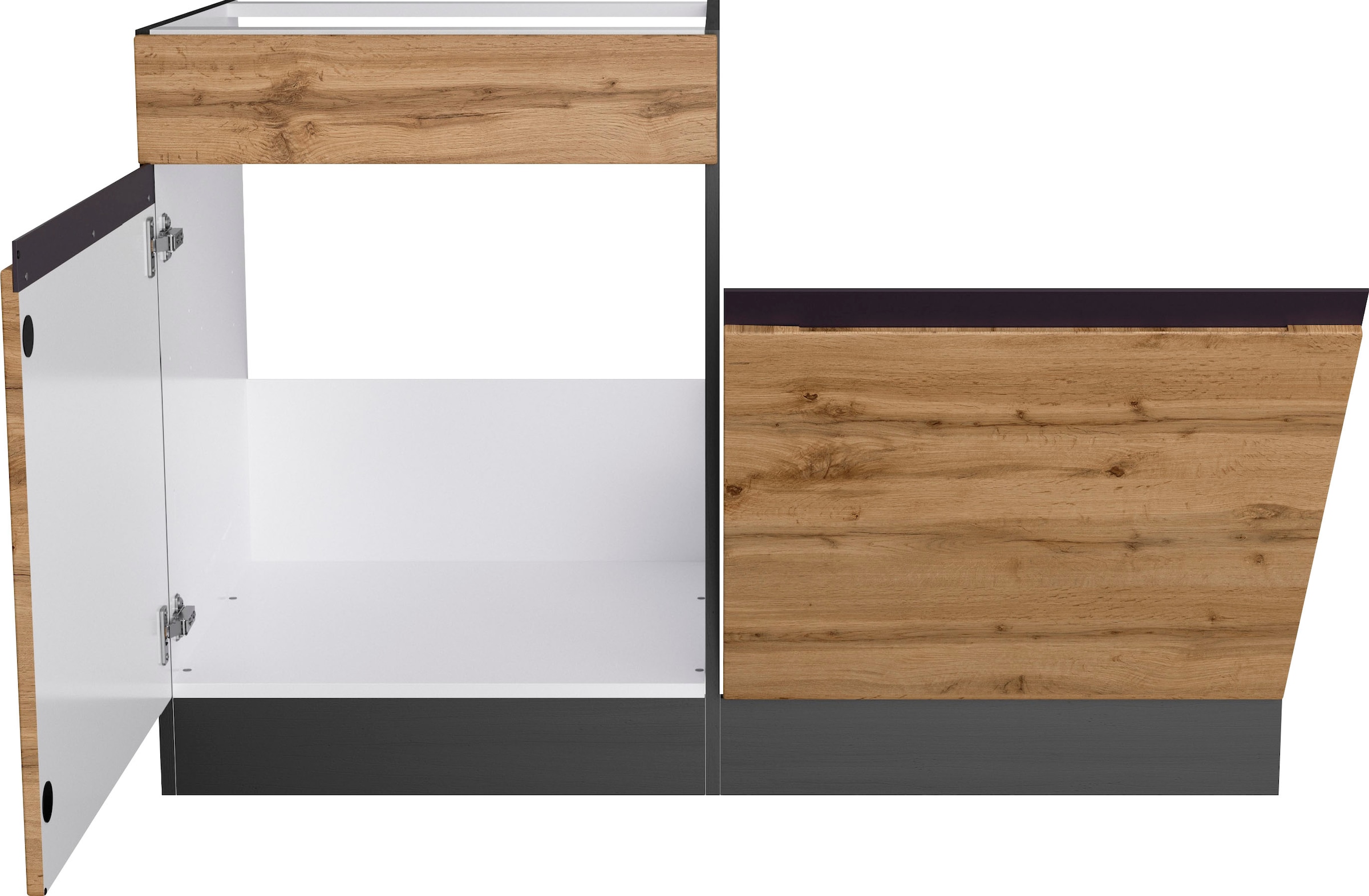 KOCHSTATION Spülenschrank »KS-Riesa«, Breite 120 cm, MDF-Fronten
