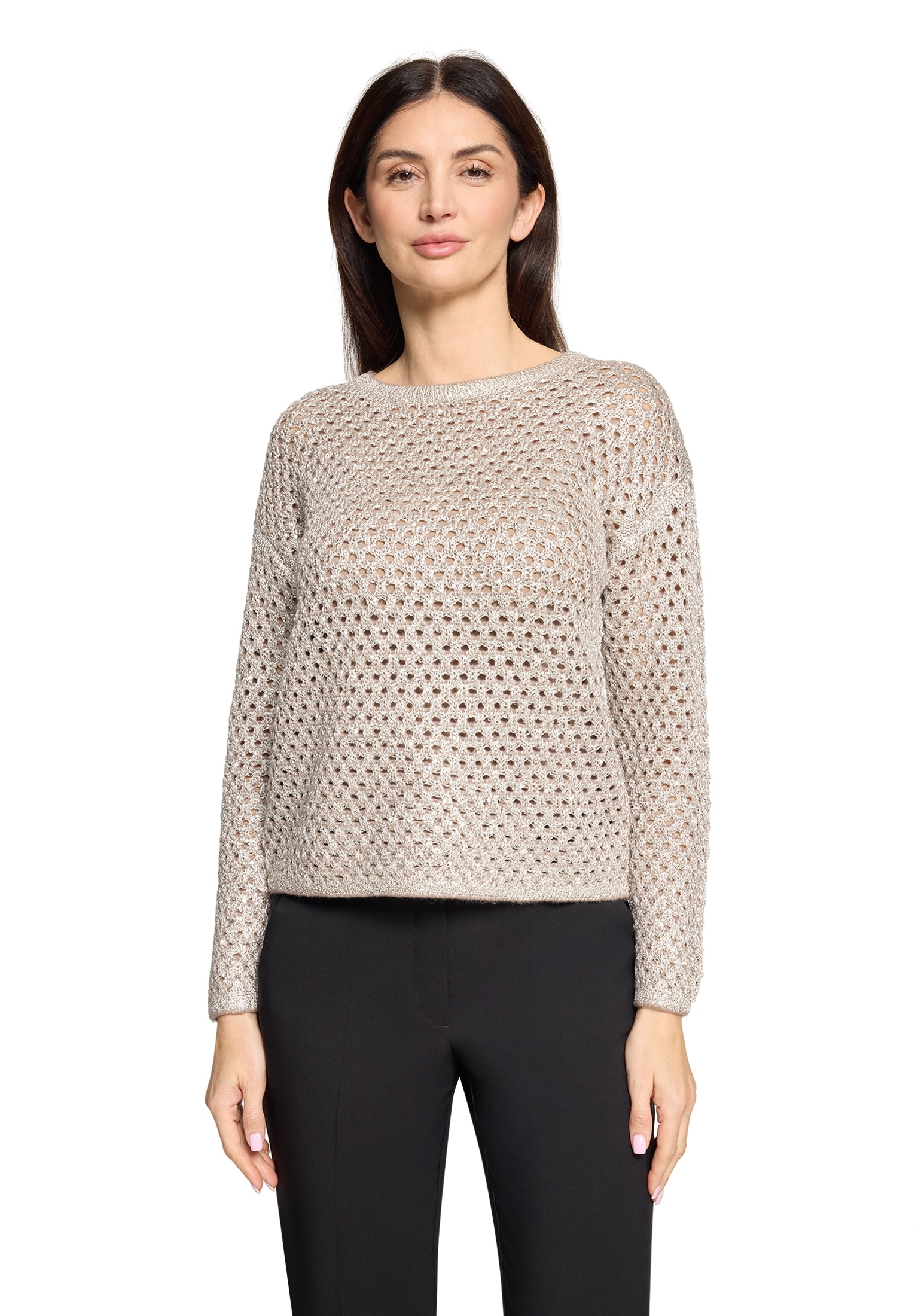 Betty Barclay Strickpullover "Damen mit Lochmuster" 1 Stk. günstig online kaufen