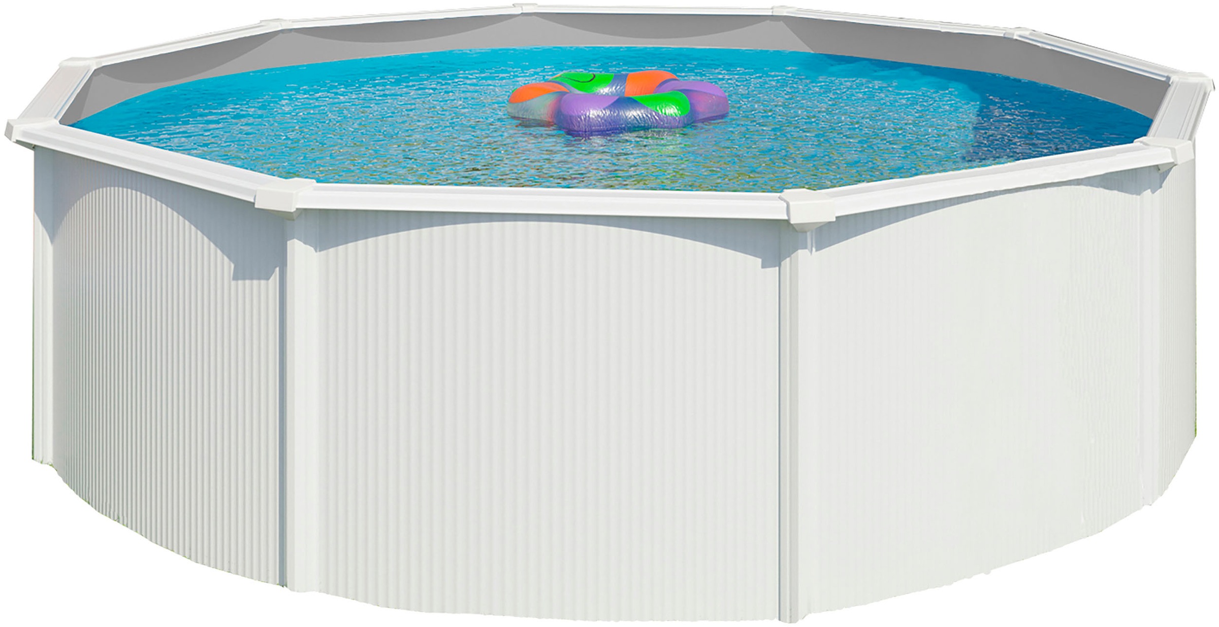 KWAD Rundpool "Green line Evolution" 3,6x1,32 weiß Folie in blau, sand oder günstig online kaufen