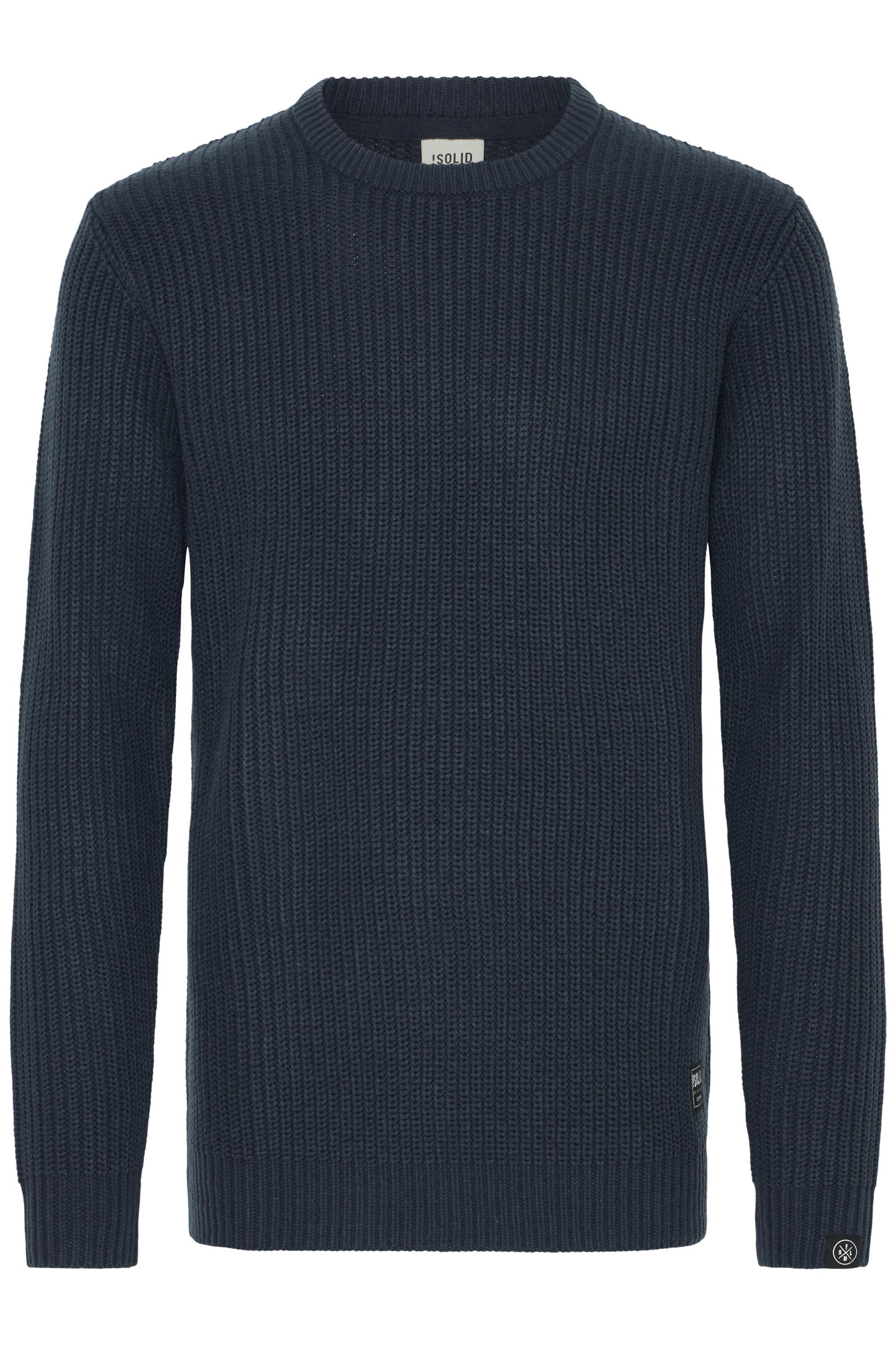 Solid Strickfleece-Pullover "Strickpullover SDARON" günstig online kaufen