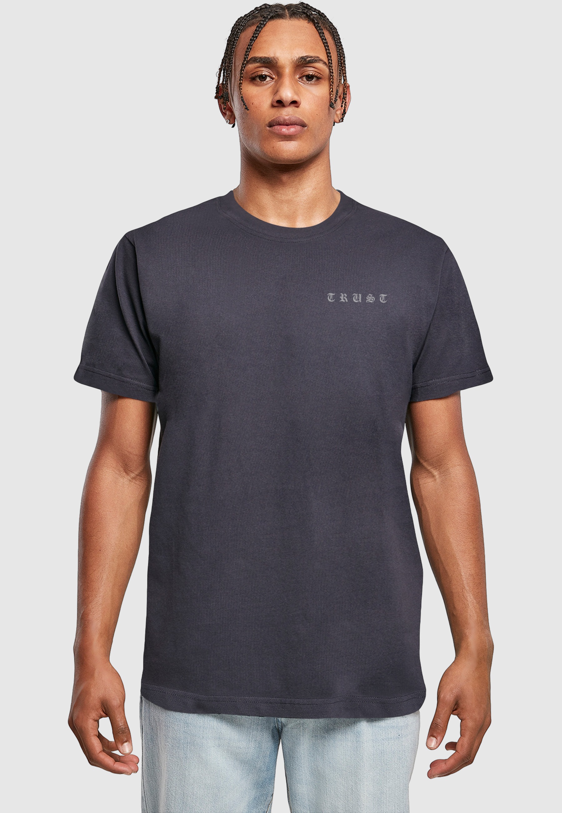 MisterTee T-Shirt »MisterTee Herren Trust Dove T-Shirt« 1 Stk.