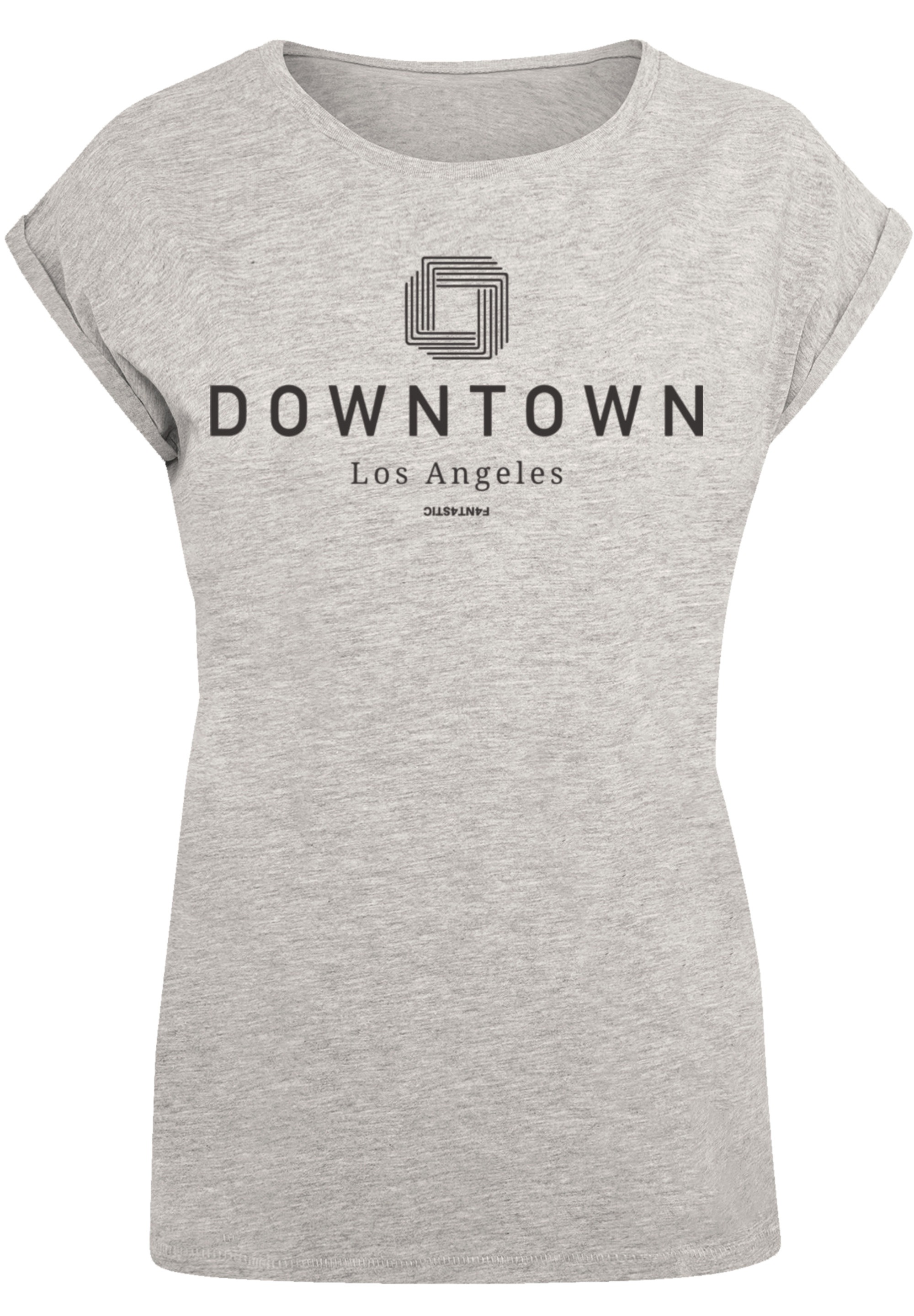 F4NT4STIC T-Shirt "PLUS SIZE Downtown LA Muster", Print