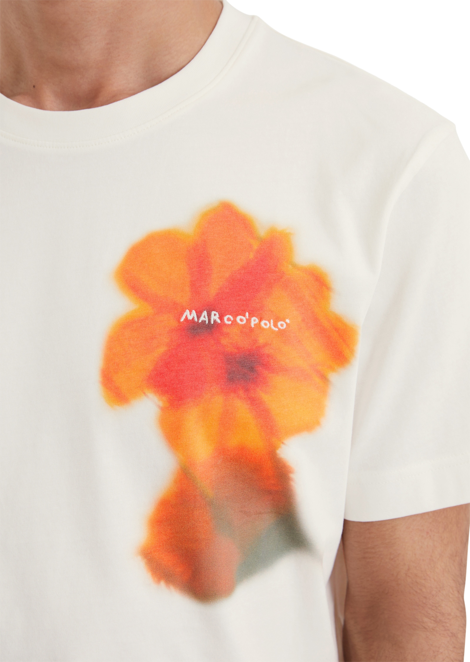 Marc O'Polo T-Shirt »aus reiner Bio-Baumwolle«
