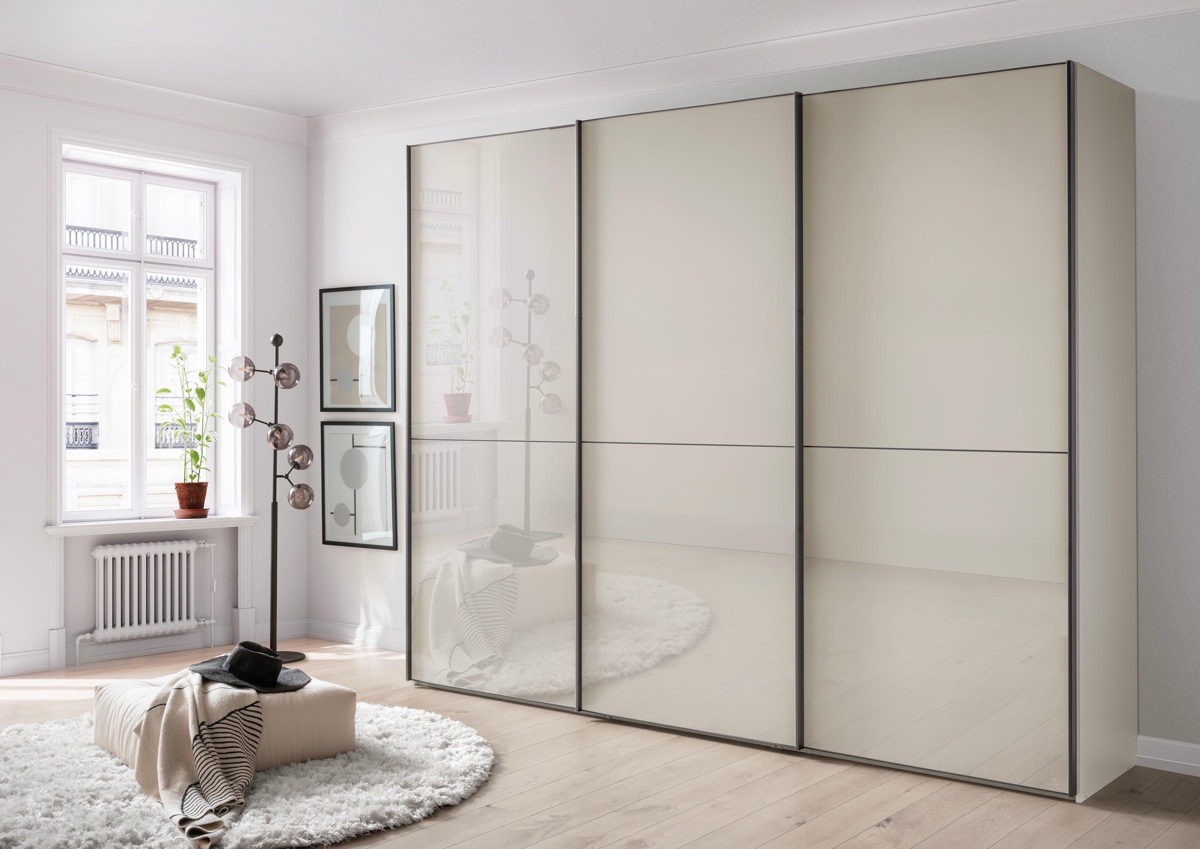 WIEMANN Schwebetürenschrank "Phoenix, Made in Germany, modernes Design, Hig günstig online kaufen