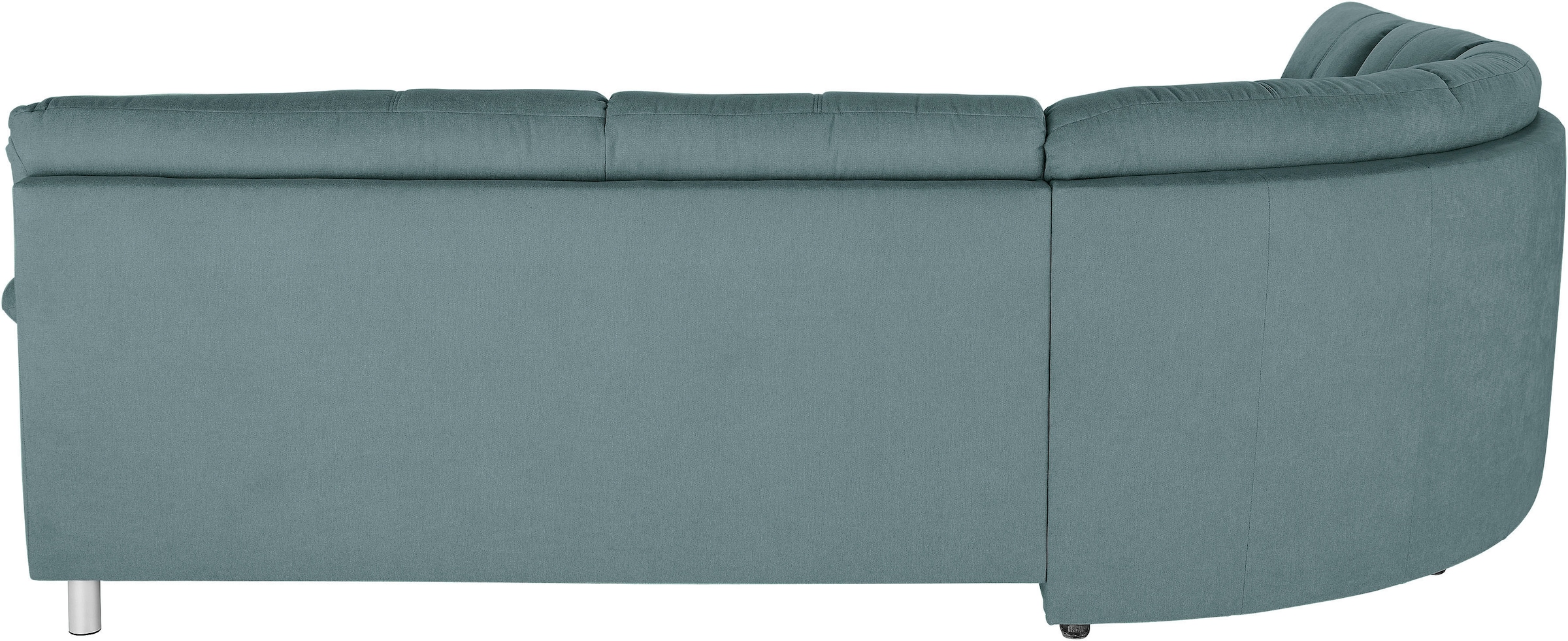 TRENDMANUFAKTUR Ecksofa »Cecilia II, in italienischen Design, bequem, hoher Sitzkomfort, L-Form«, extrabreite Armlehnen für noch mehr Sitzkomfort