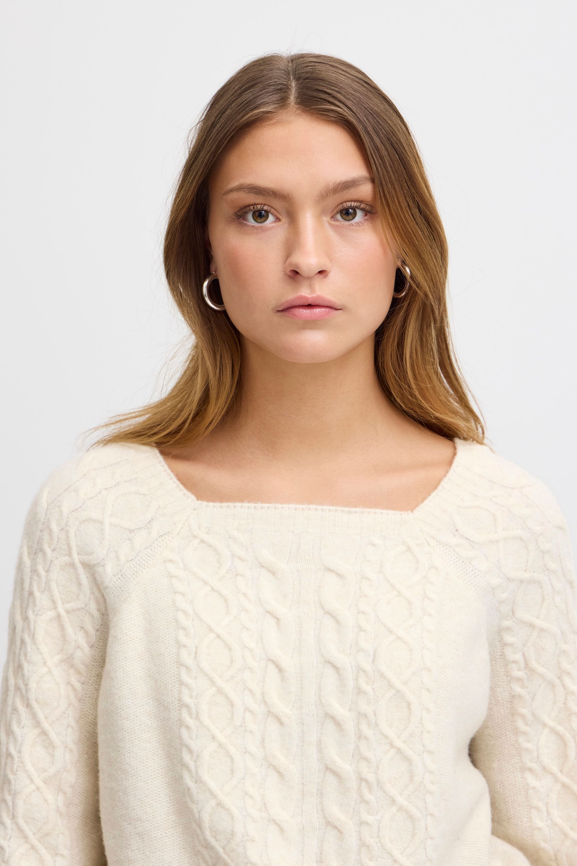 Ichi Strickpullover »Strickpullover IHLIYANNA LS«
