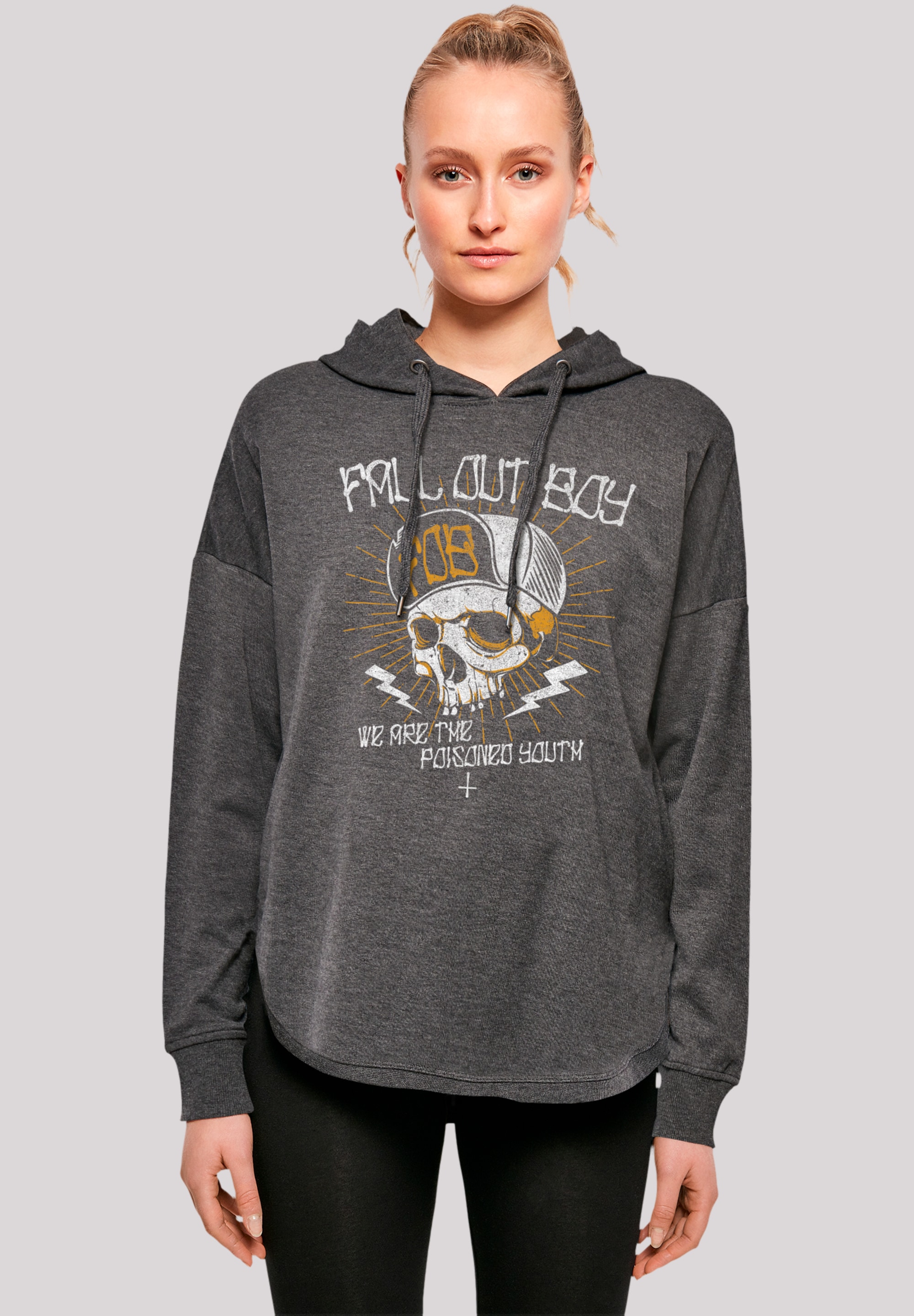 Kapuzenpullover »Fall Out Boy Chest Youth Skull«, Premium Qualität