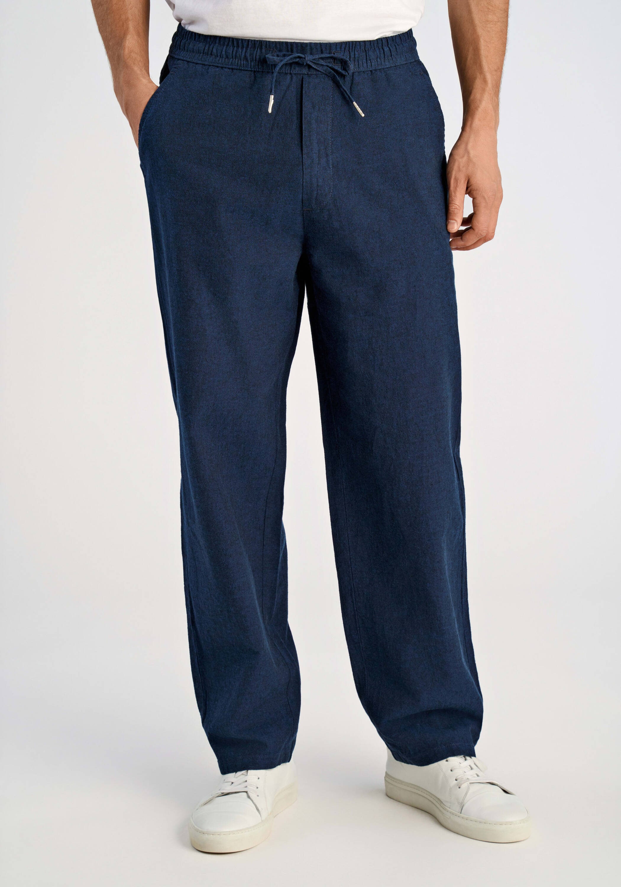 LINDBERGH Leinenhose »Leinenhose Wide Fit«