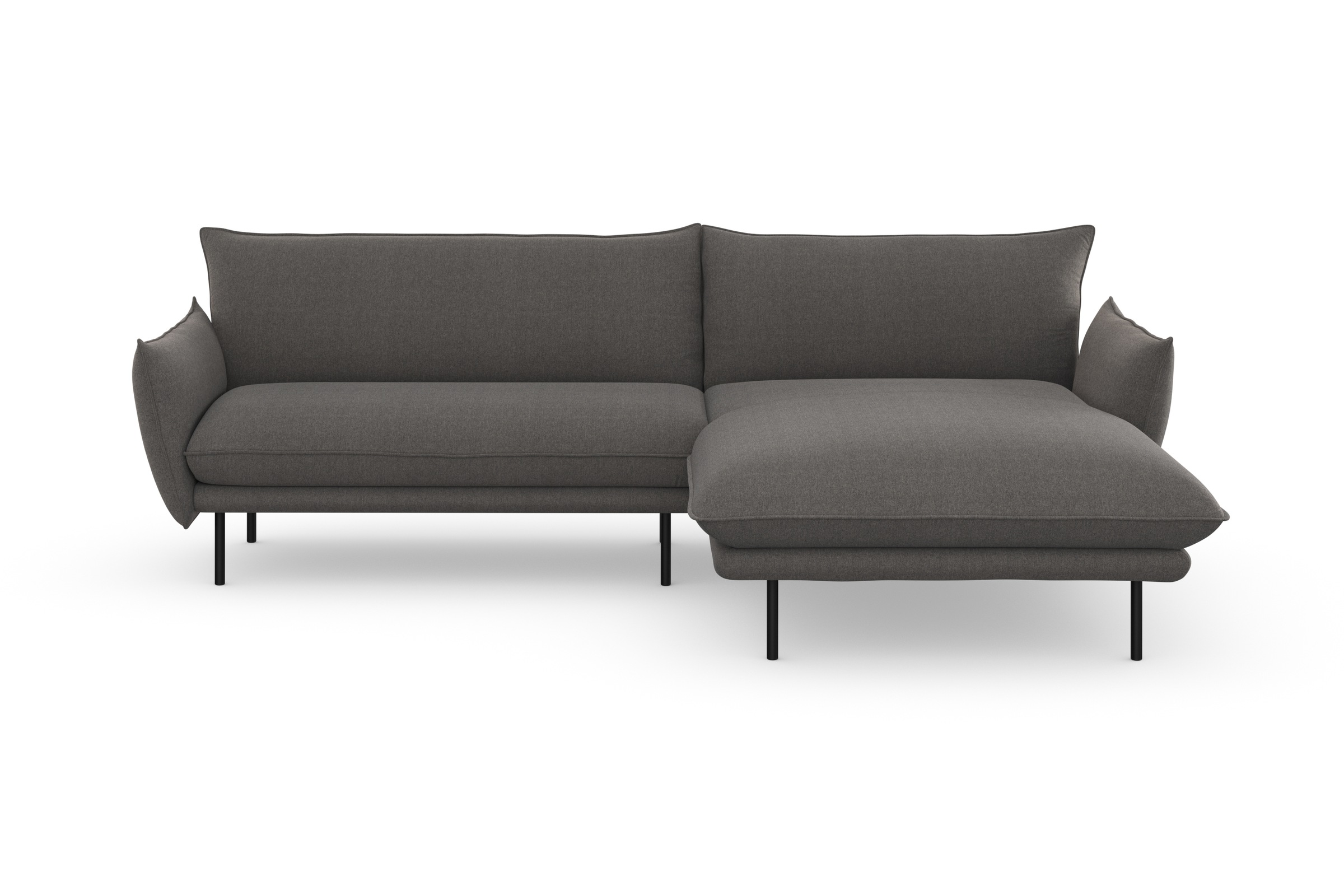 Home affaire Ecksofa "Stine L-Form" Besonderes Design durch Kissenoptik und günstig online kaufen