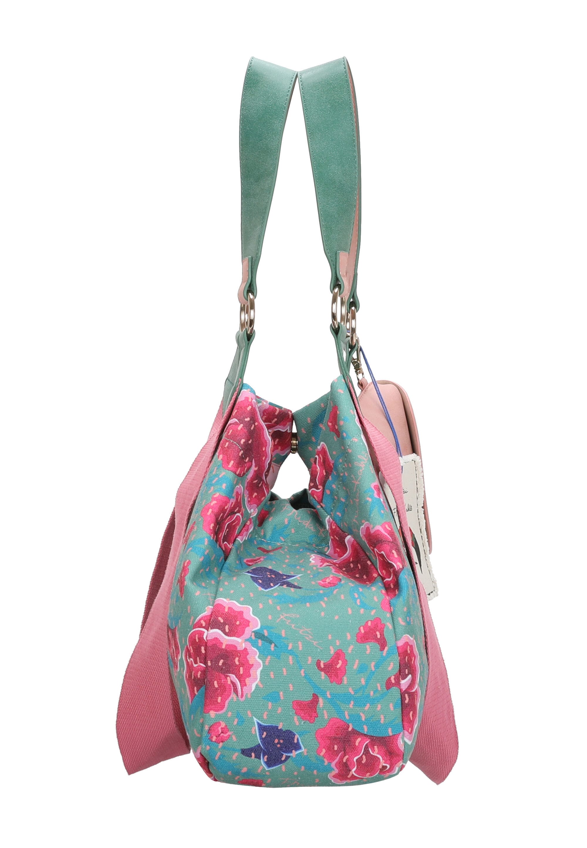 Fritzi aus Preußen Shopper »Fritzi x Frida Kahlo« mit Blumenprint