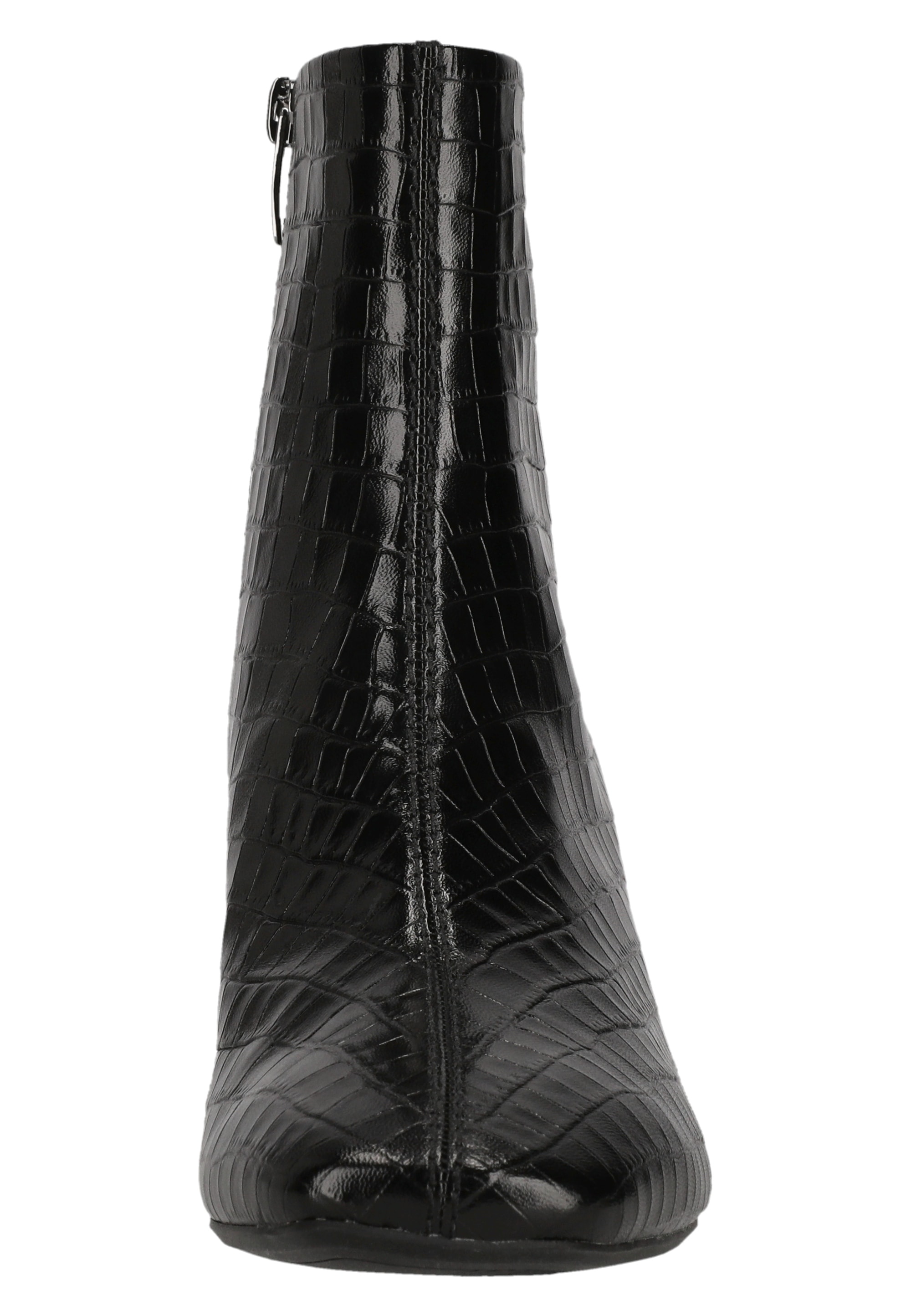 Clarks Stiefelette »Fernie Zip«  mit Reptilien-Optik