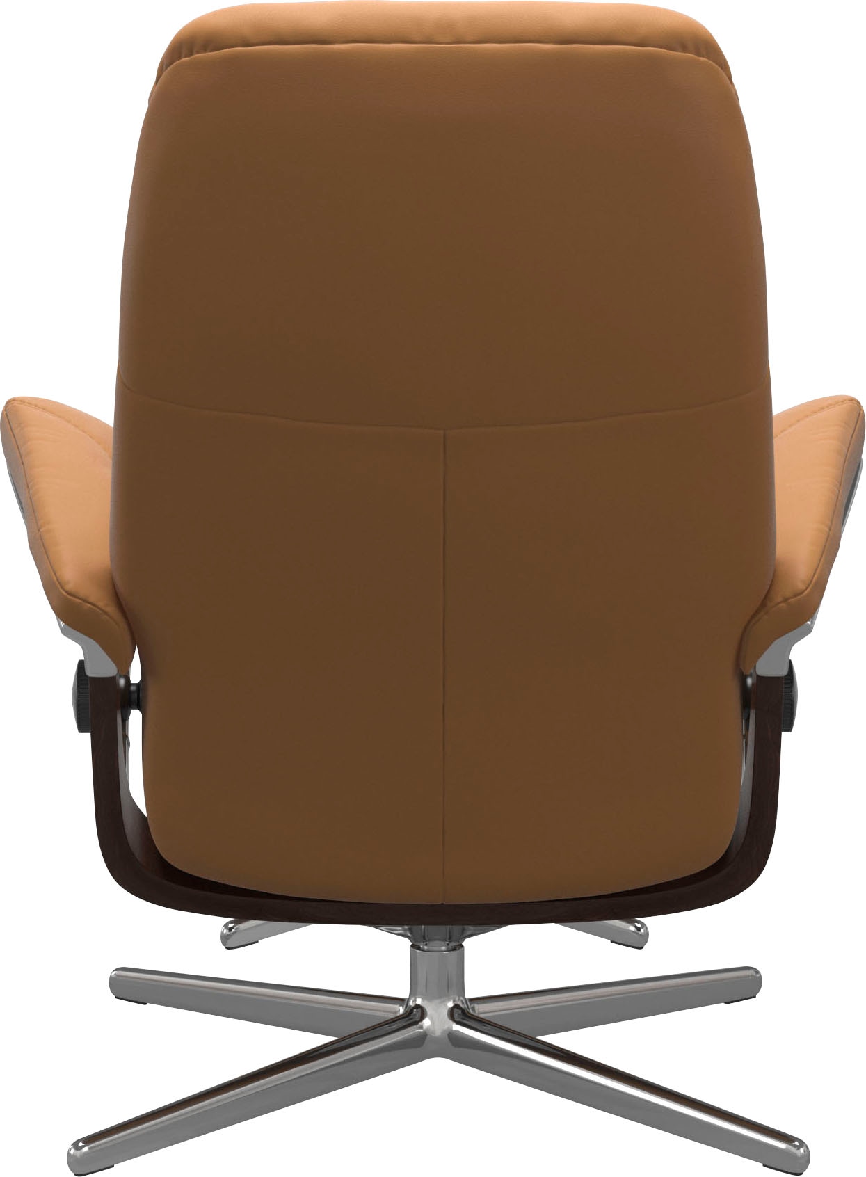 Stressless® Relaxsessel »Consul«, mit Cross Base, Größe S, M & L, Holzakzent Braun