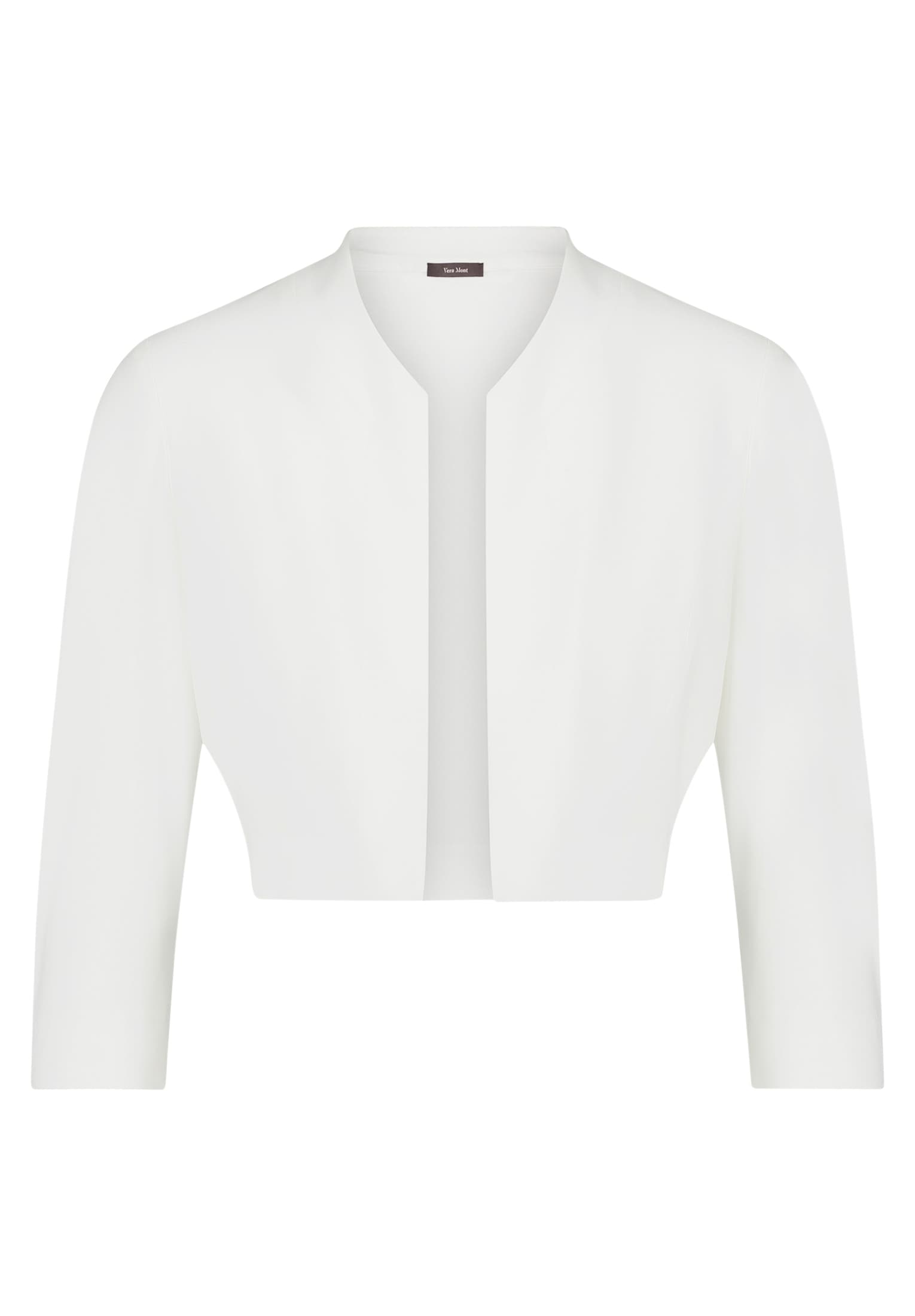 Vera Mont Sweatjacke »Vera Mont Bolero-Jacke figurbetont«, Nahtführung