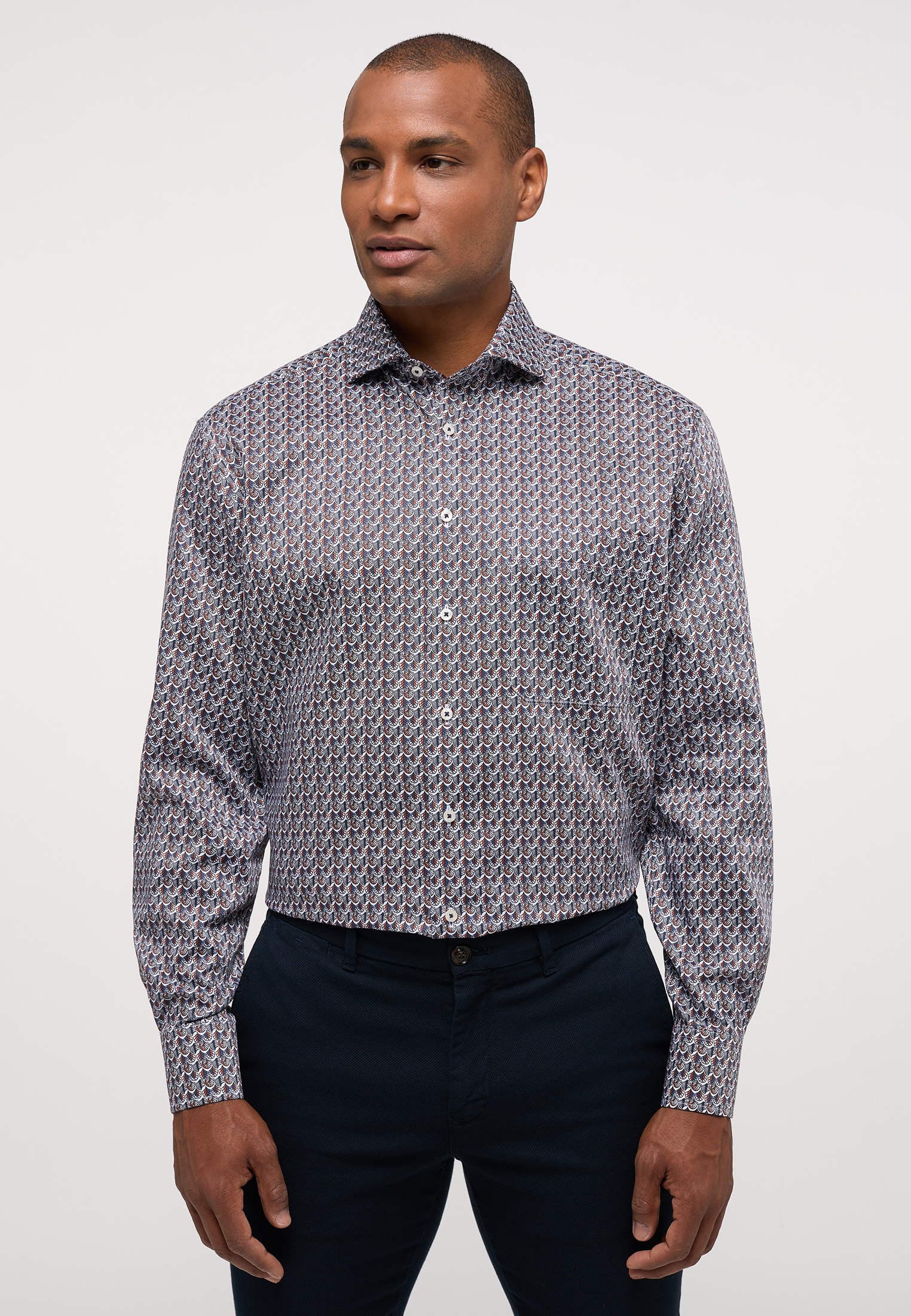 Eterna Langarmhemd "COMFORT FIT" NON IRON (bügelfrei) günstig online kaufen