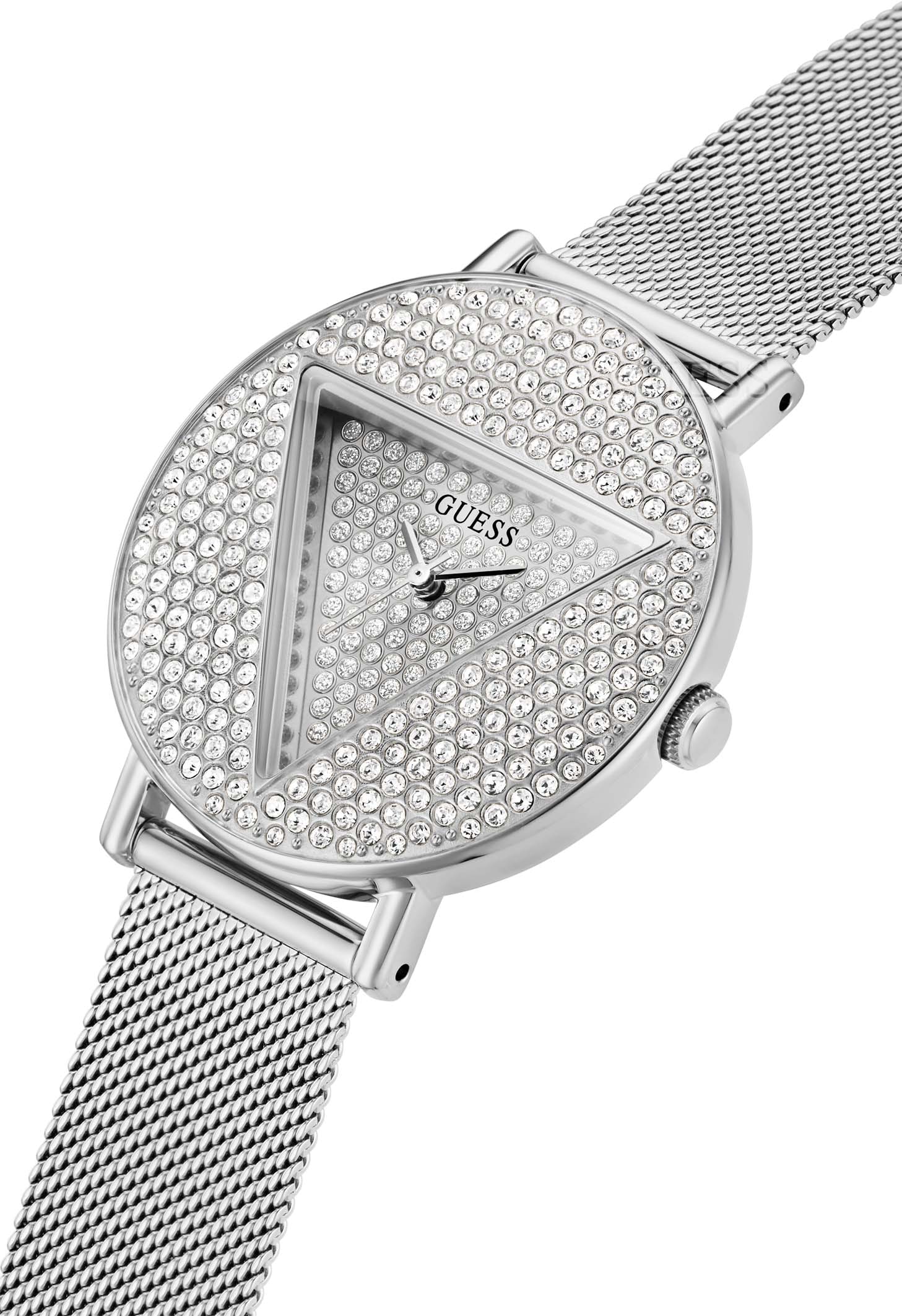 Guess Quarzuhr »ICONIC«, Armbanduhr, Damenuhr