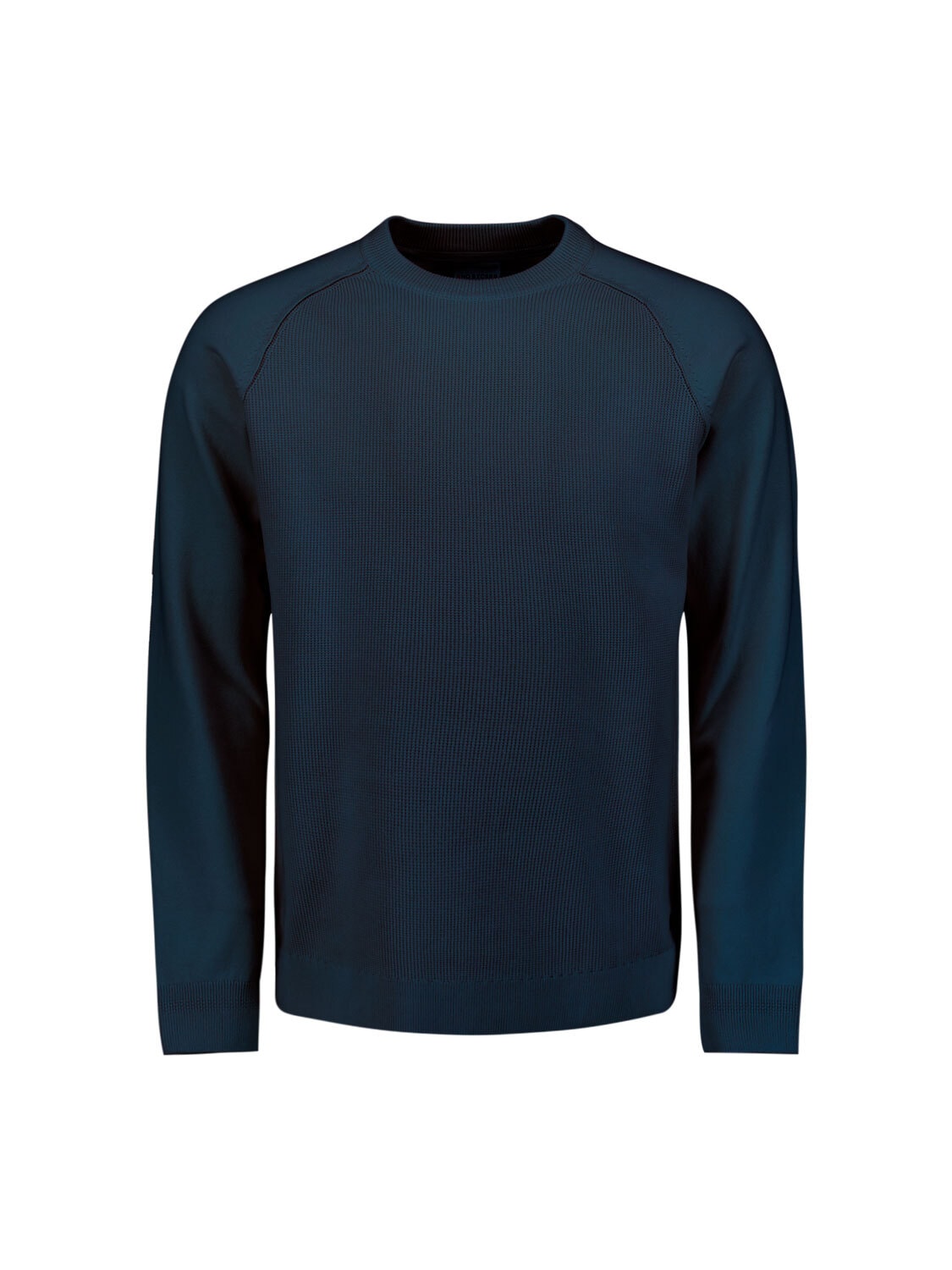 NO EXCESS V-Ausschnitt-Pullover "No Excess Waffelstrickpullover" günstig online kaufen