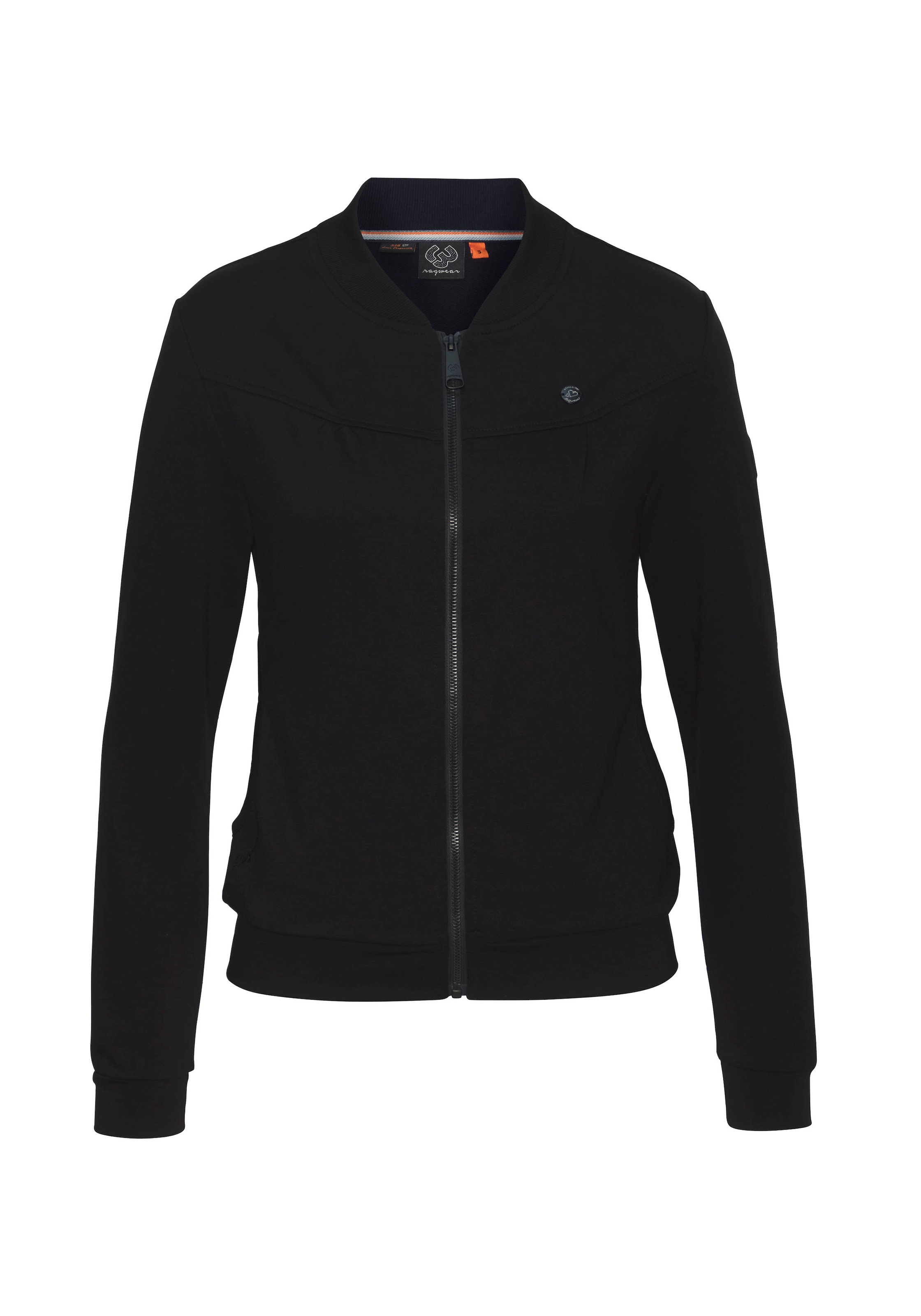 Ragwear Sweatjacke "KENIA CORE", mit Logo und gerafften Details