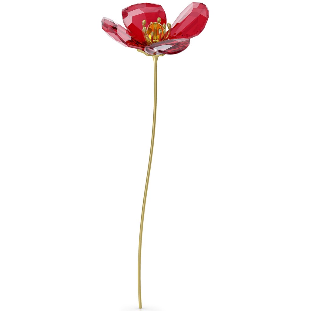 Swarovski Glasblume »Kristallfigur Blume Garden Tales Rote Mohnblume, 5646018«