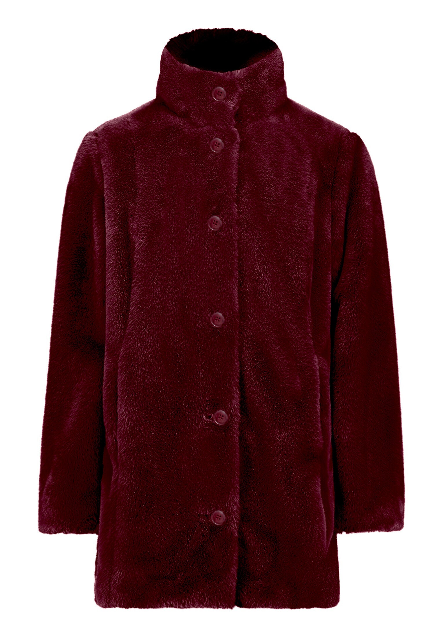 Betty&Co Outdoorjacke »Damen mit Kunstfellkragen«